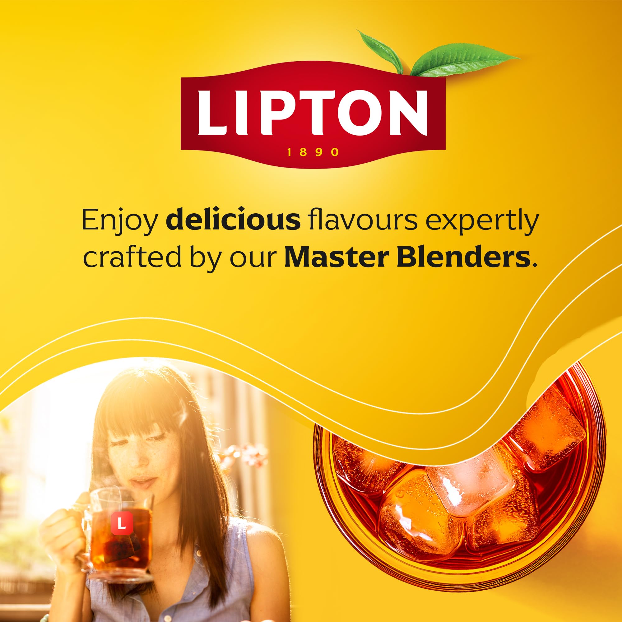 Lipton Lemon Ginger Refresh Fruit Infusion Herbal Tea Bags, 20 Count, Caffeine Free 8