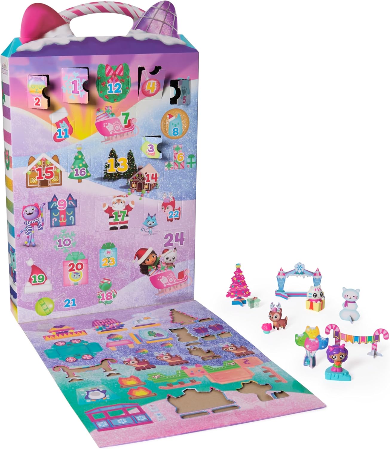 Gabby’s Dollhouse Advent Calendar - 24 Surprise Toys with Figures & Accessories 1