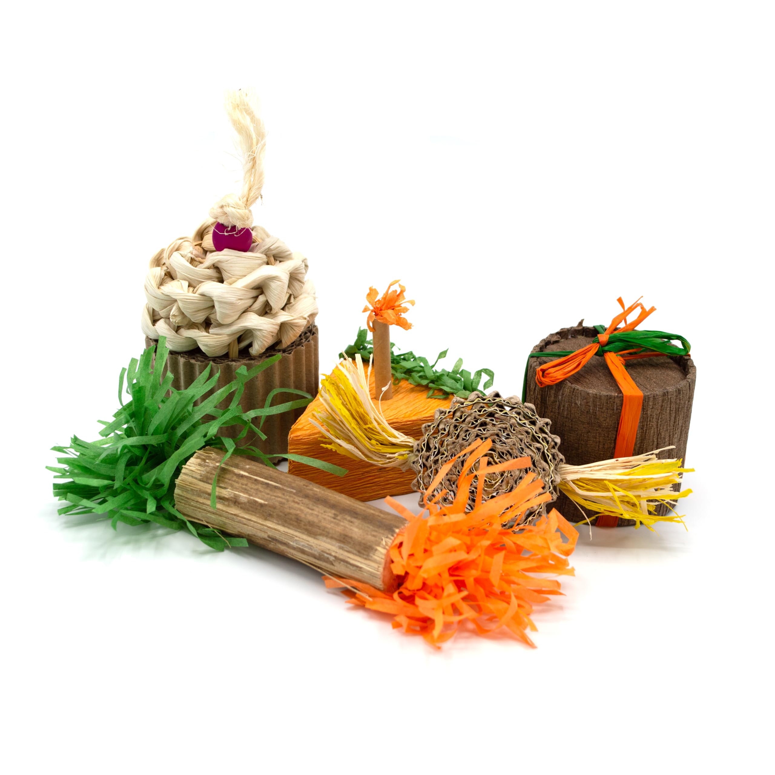 Oxbow Enriched Life Birthday Party Pack - 5 Natural Chews for Small Animals | Lightweight & Portable 2