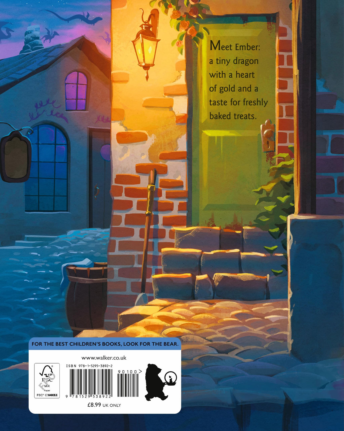Walker Books The Bakery Dragon - Paperback Picture Book, 48 Pages, Ages 3–7
