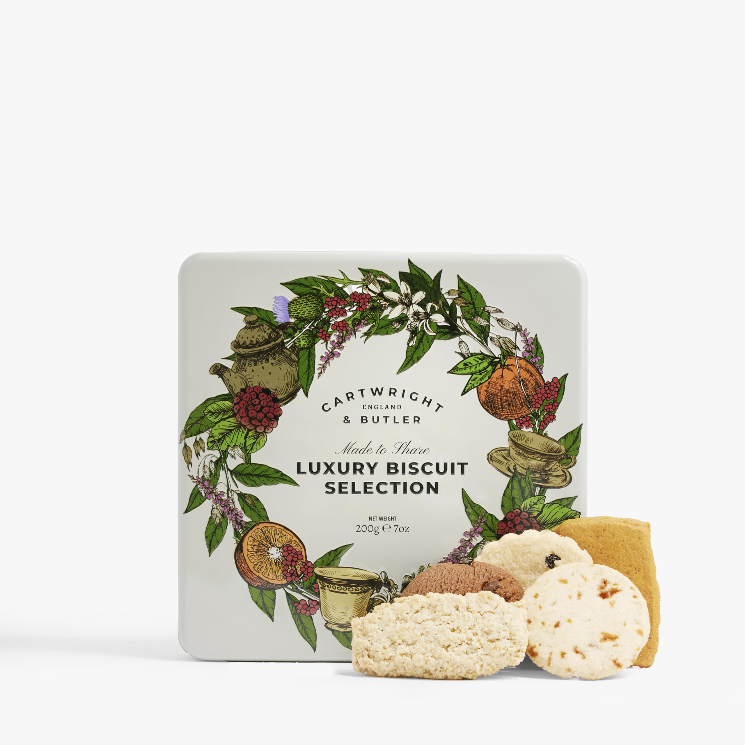 Cartwright & Butler Luxury Biscuits Selection - Assorted Treats in Collectible Tin 4