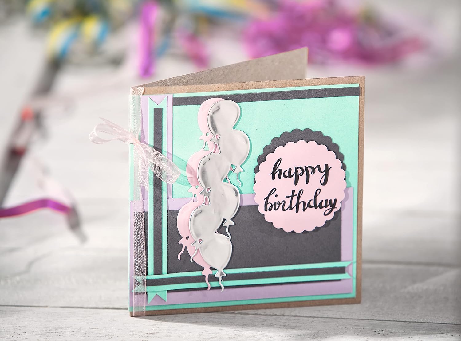 Craft UK 2050 5 x 5 inch Kraft Card and Envelope pack of 50 - Brown 3
