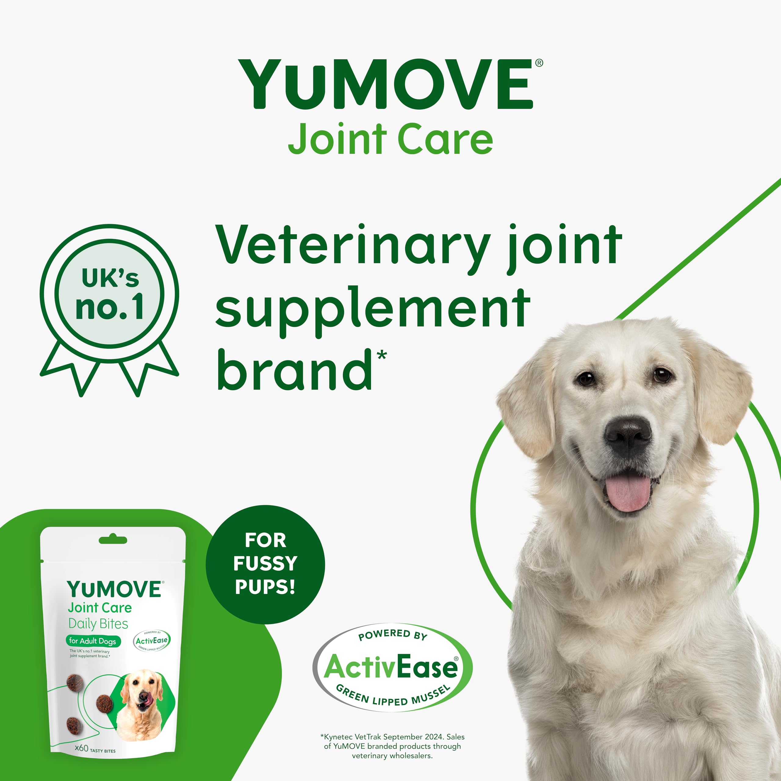 YuMOVE Joint Supplement for Adult Dogs - Daily Bites for Joint Care | 60 Chews 2