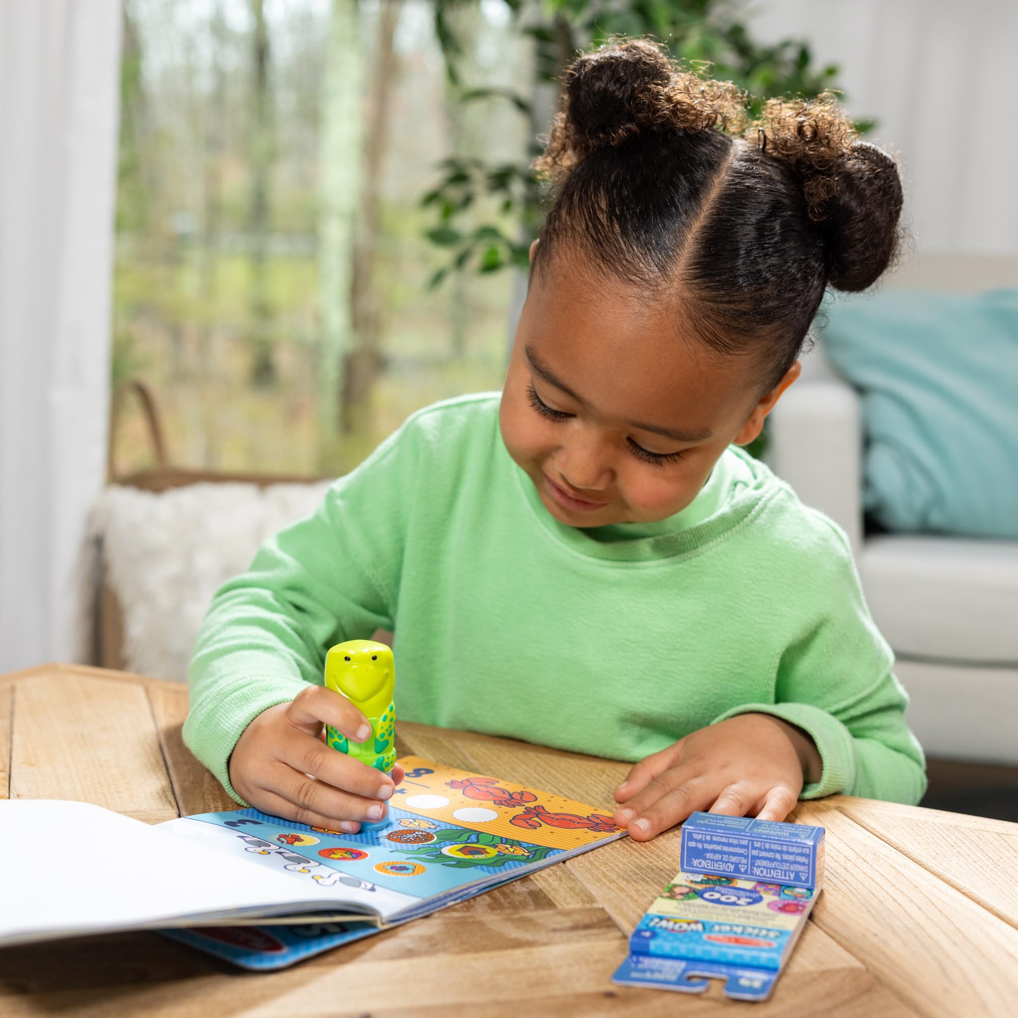 Melissa & Doug Sticker WOW Sea Turtle Bundle - 500 Stickers, 2 Activity Pads | Ages 3-7 6