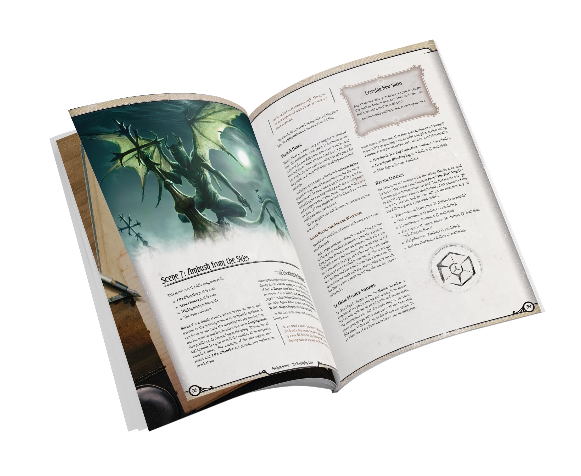 Asmodee Arkham Horror The Roleplaying Game Hungering Abyss Starter Set | RPG | 2-6 Players | Ages 14+ 3
