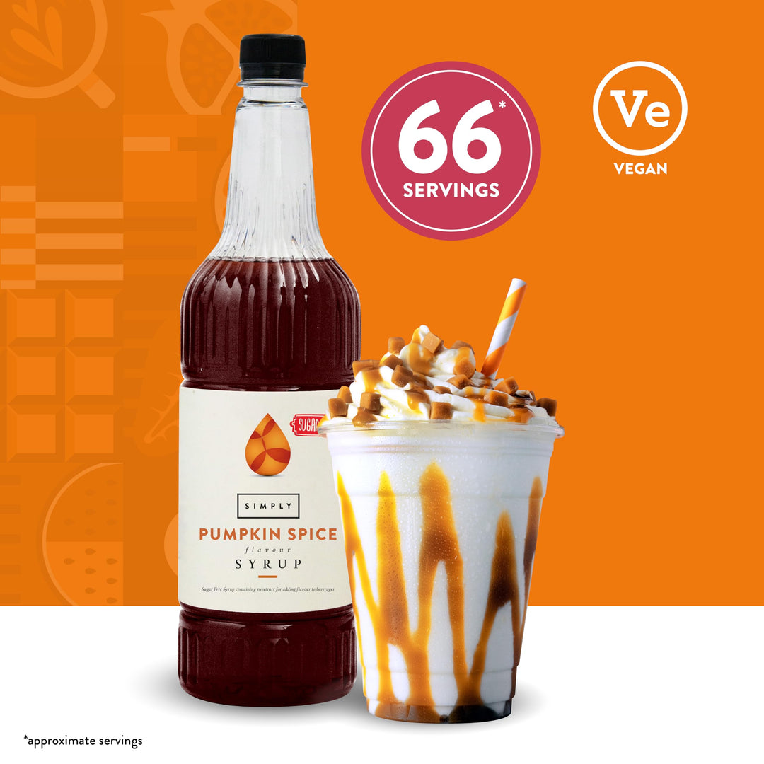 Simply - Sugar Free Pumpkin Spice Syrup 1 Litre