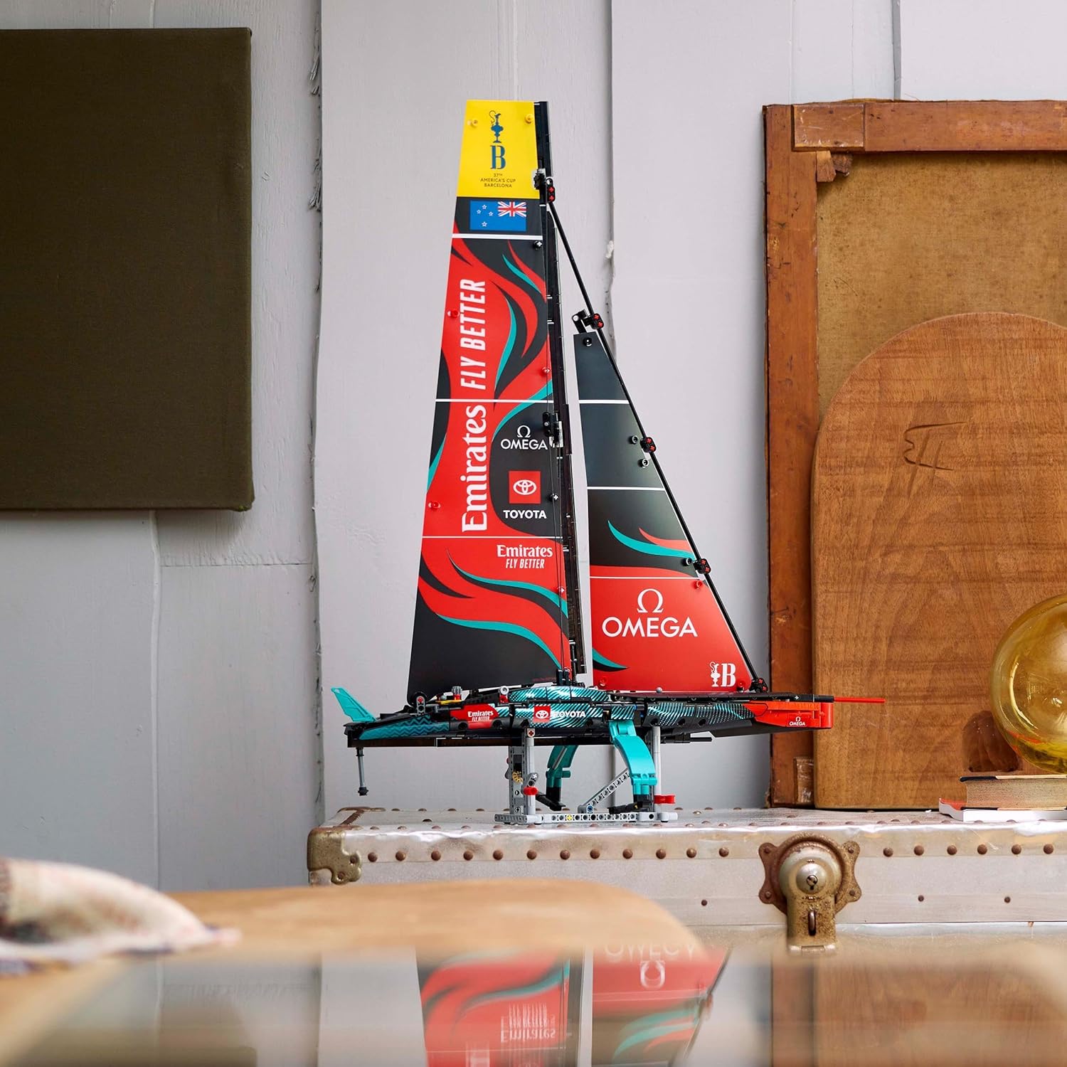 LEGO Technic Emirates Team New Zealand AC75 Yacht Building Set - Advanced Build for Adults 6