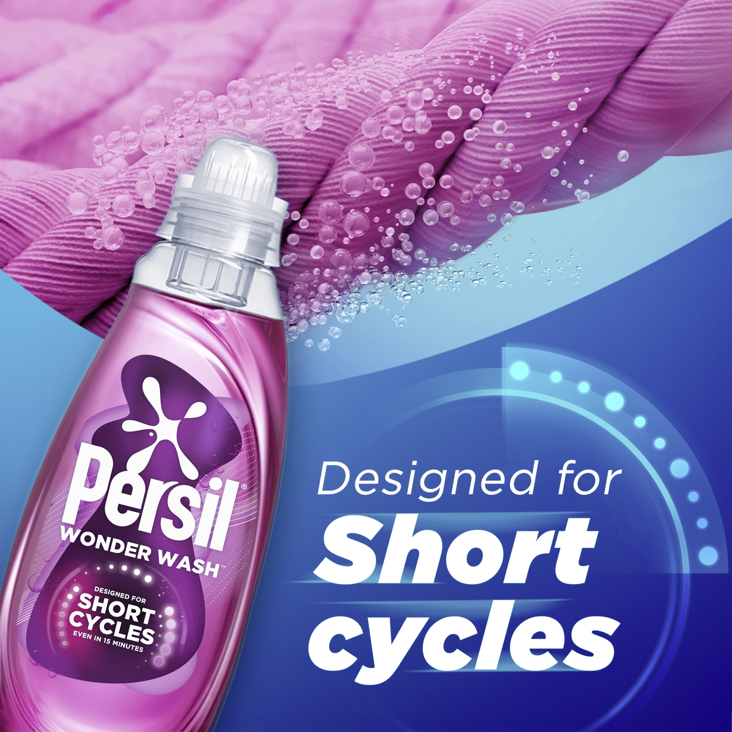Persil Wonder Wash Ultra Care Bio Liquid Detergent - Protects & Restores Colours | 1.08 l 2