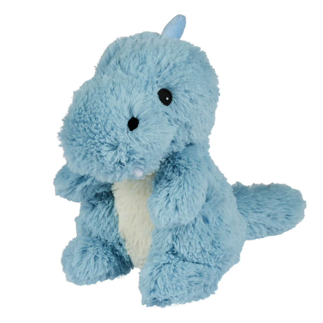 Warmies Baby Dinosaur Blue - Microwavable Plush Toy with French Lavender Scent