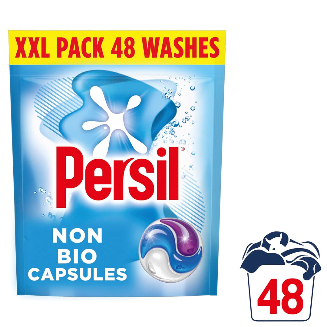 Persil - Non Bio 3 in 1 Washing Capsules 48 Washes