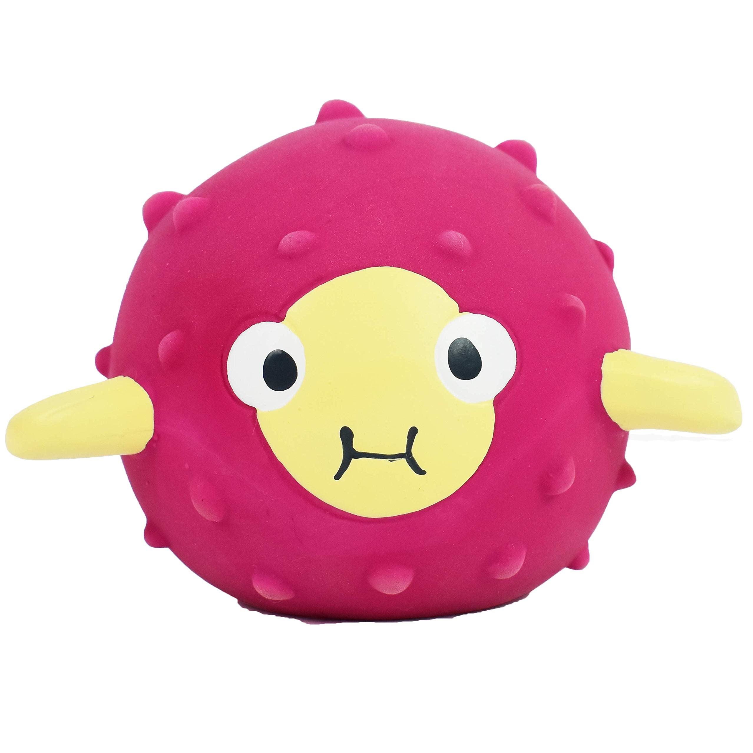 Splash About Pufferfish Sensory Bath Toys - Pack of 3, Latex Rubber Floating Toys for Babies 10 Months+ 7