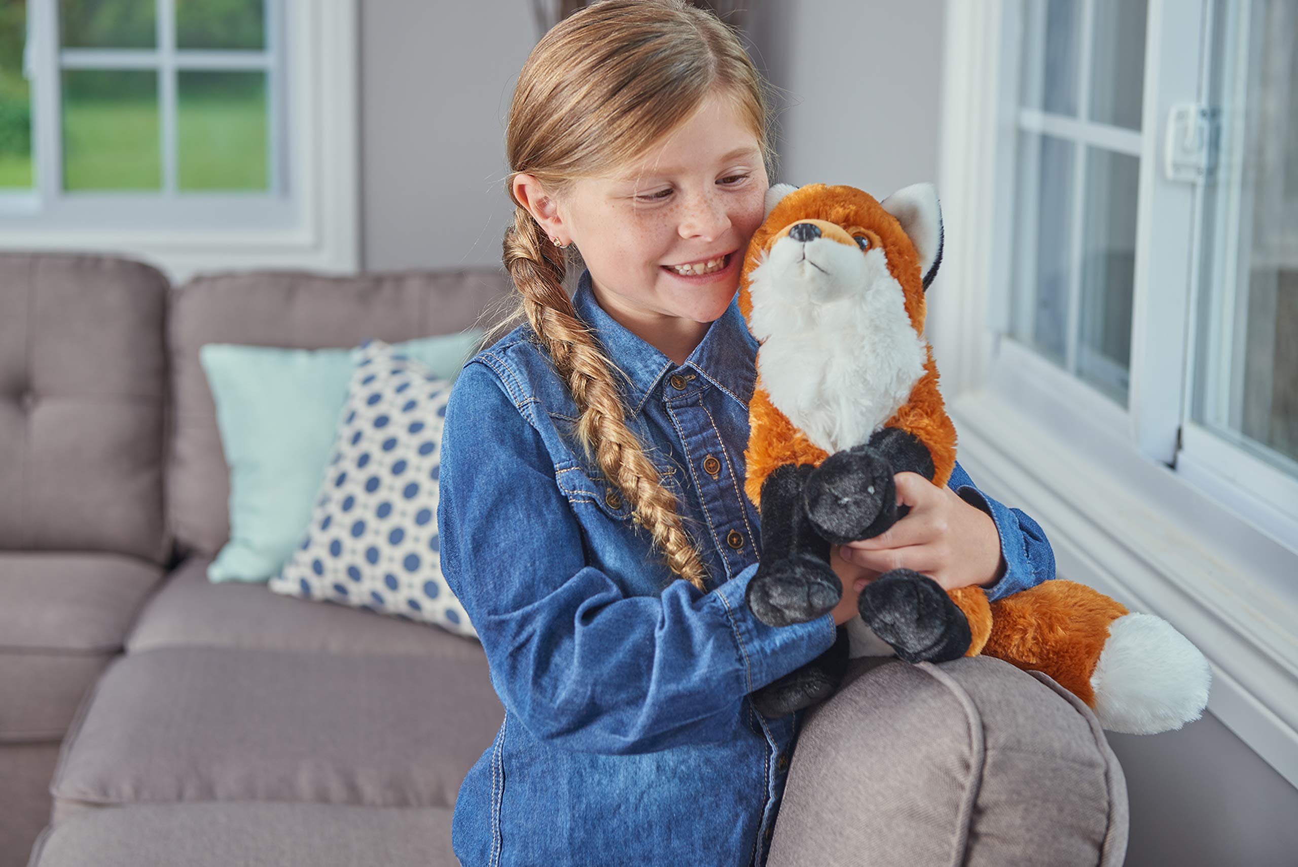 WILD REPUBLIC Cuddlekins Red Fox Plush Stuffed Animal | 12 Inches (30 cm) | Unisex Children Gift 5