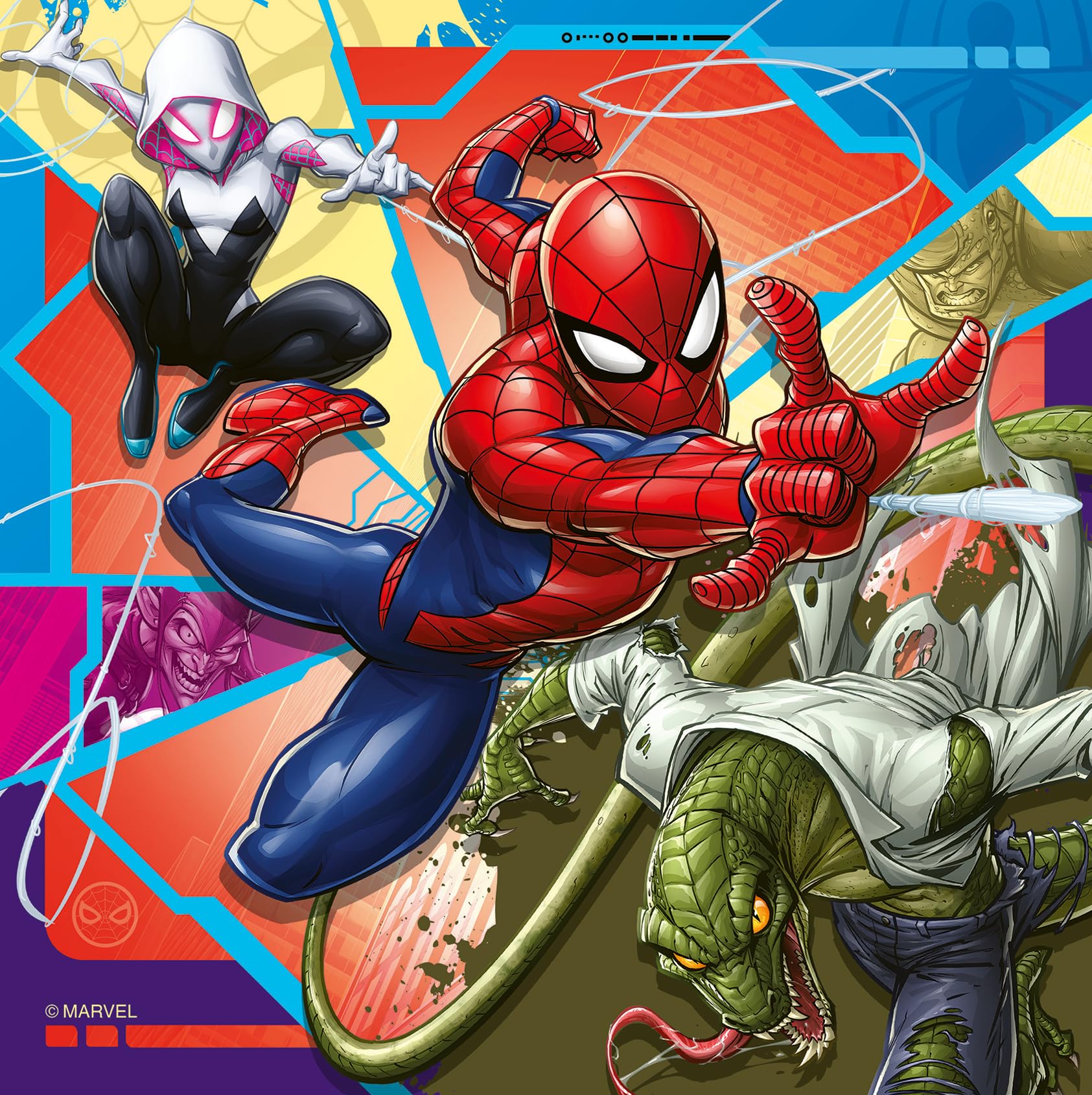 Ravensburger Marvel Spider-Man 3x 49-Piece Jigsaw Puzzles - Kids Puzzles for Ages 5+ 9