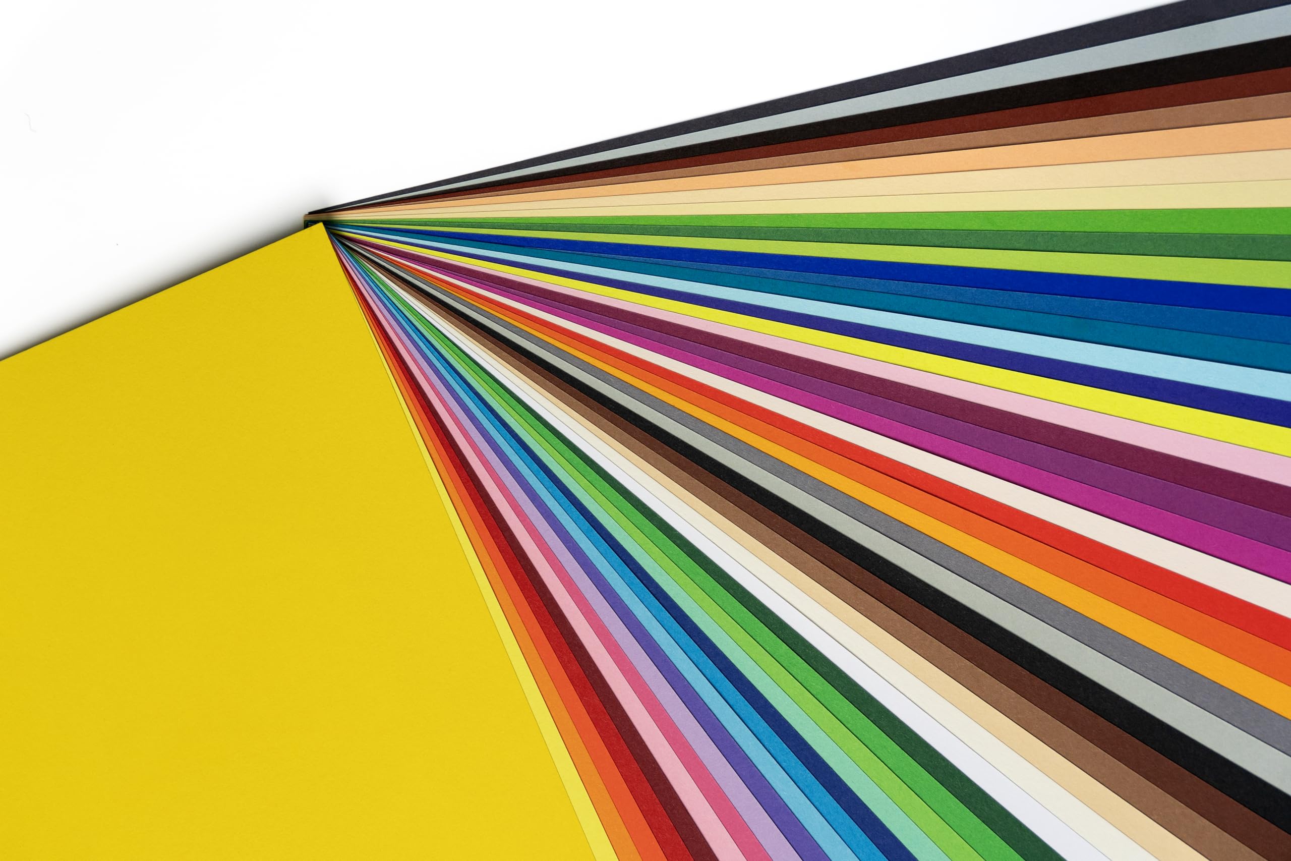 Hawksbill 130GSM A3 Coloured Paper - 50 Pack Assorted Rainbow | Crafting & Printing 1