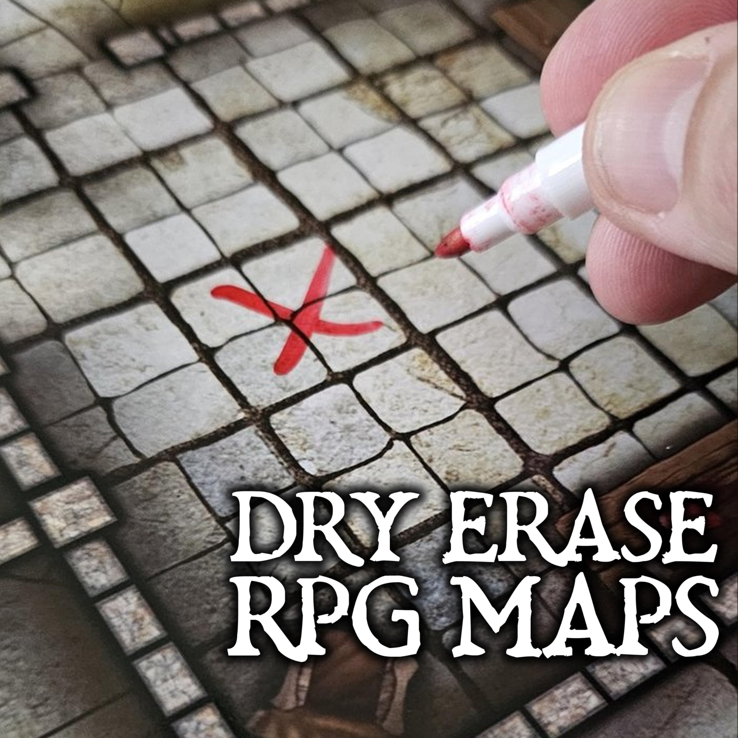 Loke BattleMats The Dungeon Reignited Set Of 2 Books Of Battle Mats - RPG Encounter Maps | 80 Pages | 14+