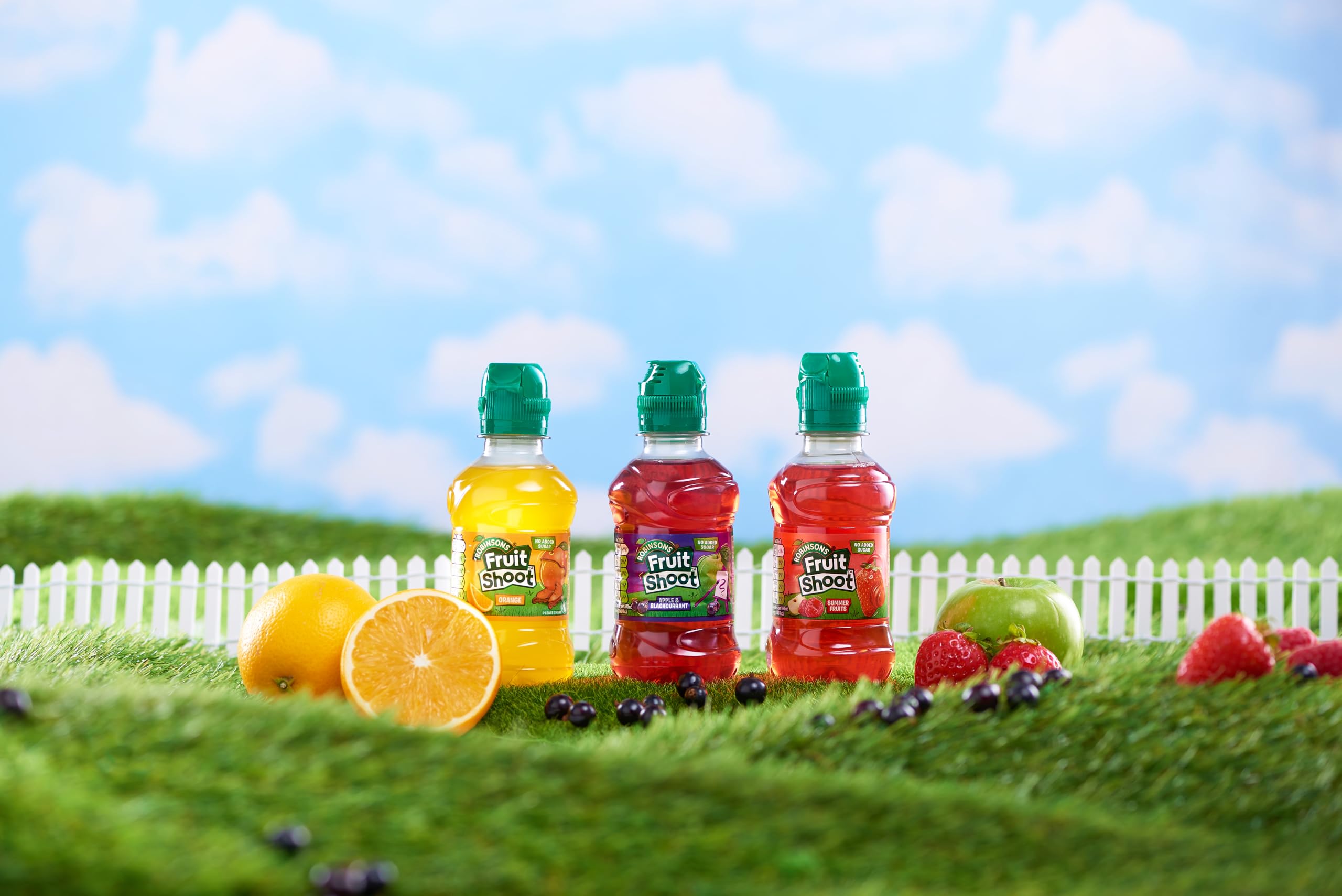 FRUIT SHOOT Orange Fruit Juice - Low Calorie, No Added Sugar | 8 x 200ml Bottles 9