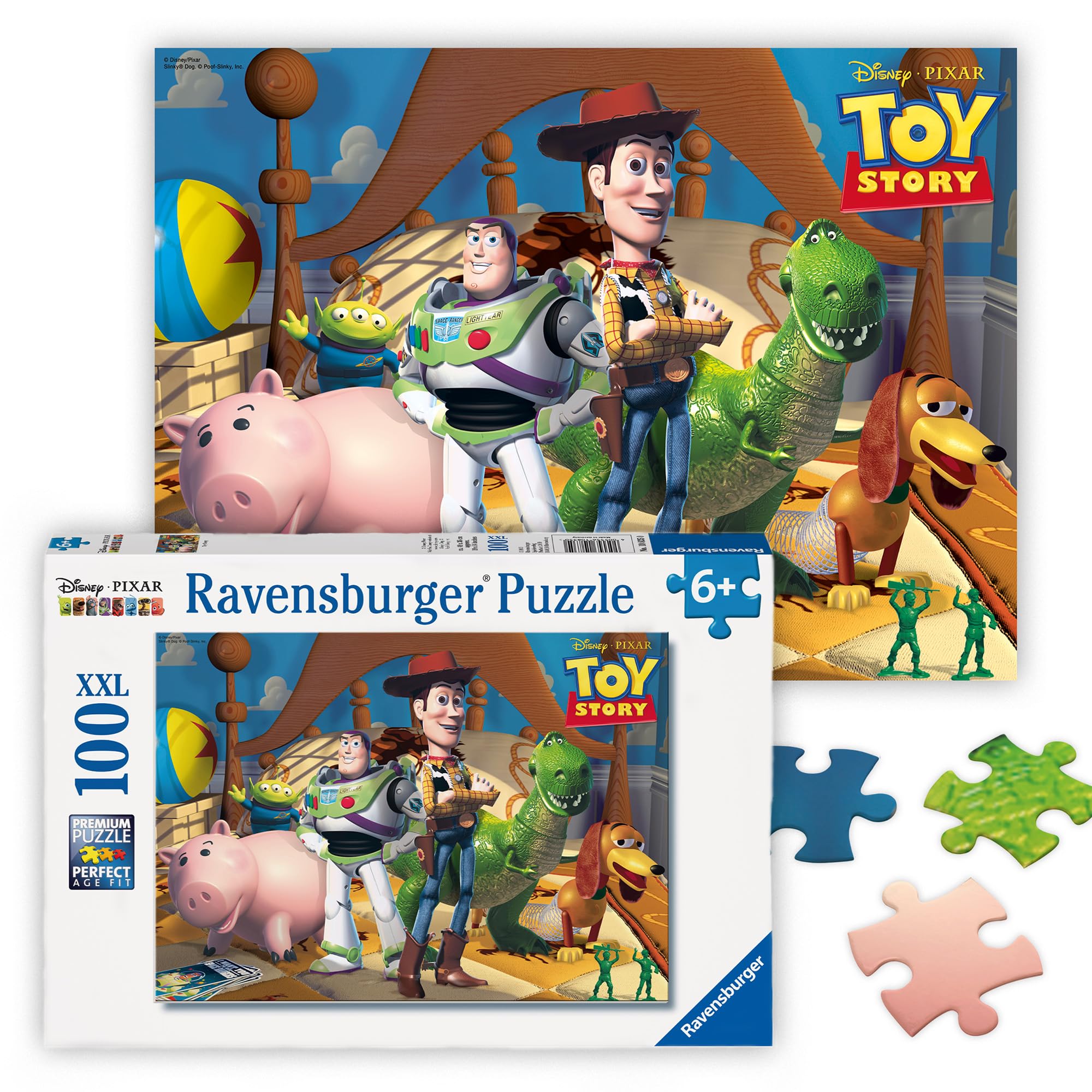 Ravensburger Toy Story XXL Jigsaw Puzzle - 100 Pieces | Large Pieces | 49 x 36cm 1