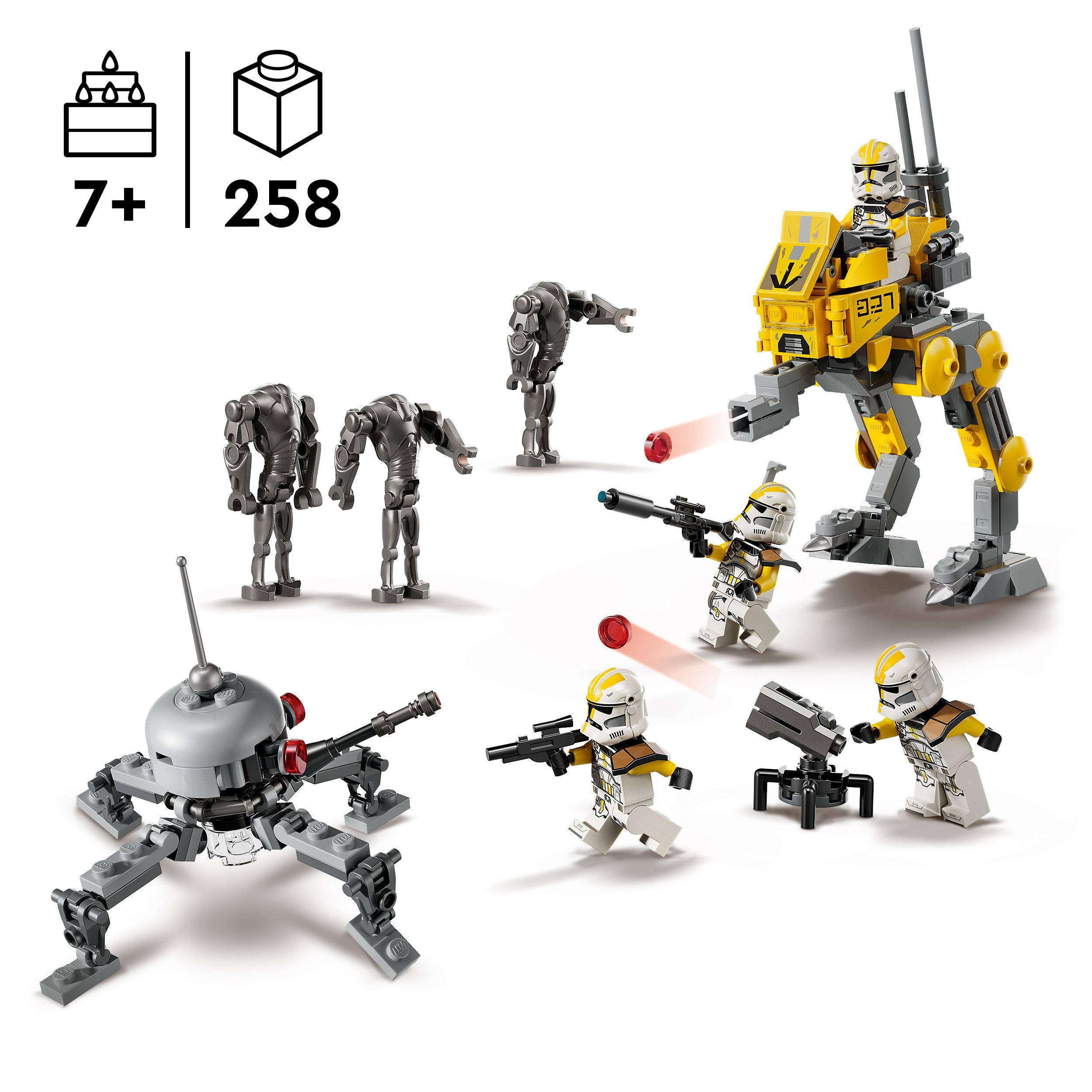 LEGO Star Wars 75431 327th Star Corps Clone Troopers Battle Pack - Building Toy for 7+ 3
