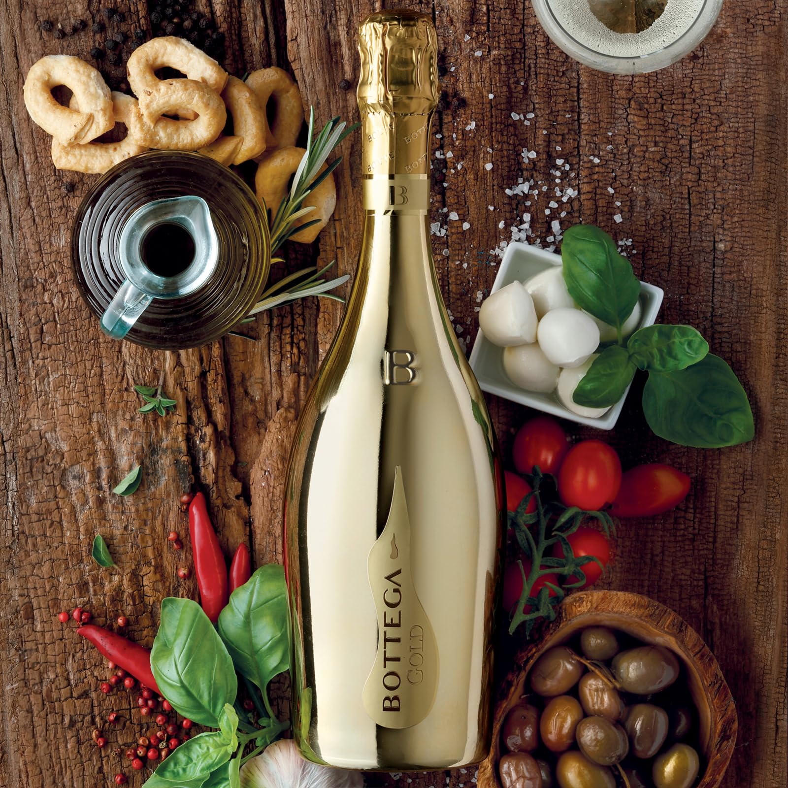 Bottega Gold Prosecco DOC Sparkling Wine | 75cl Bottle | Elegant & Fruity 2