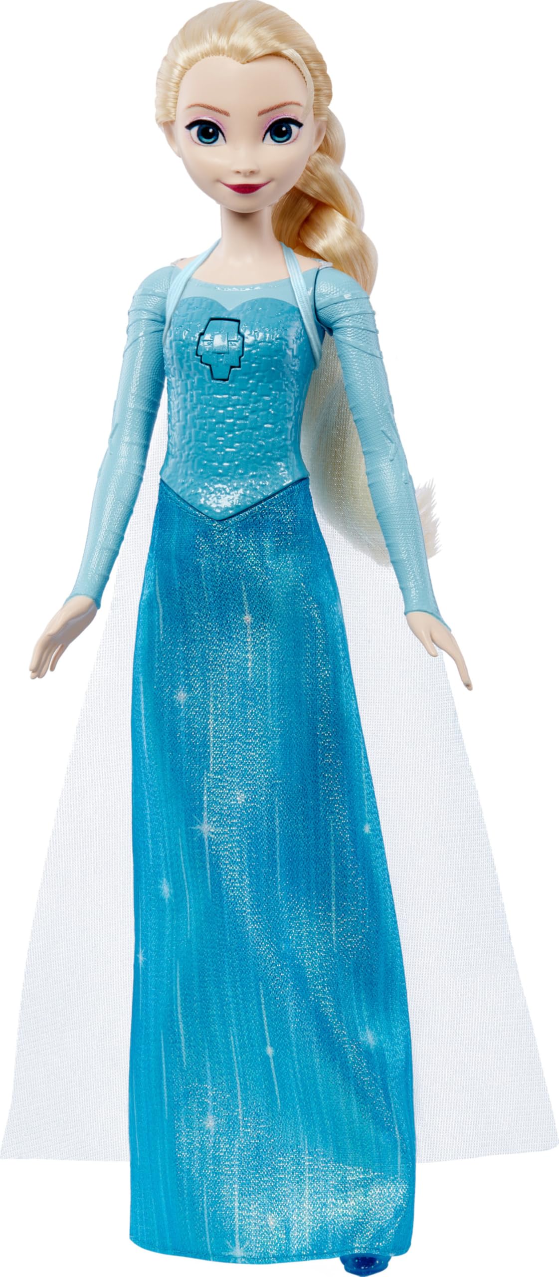 Mattel Disney Frozen Singing Elsa Doll - 'Let It Go' Musical Toy with Classic Outfit, Ages 3+ 1