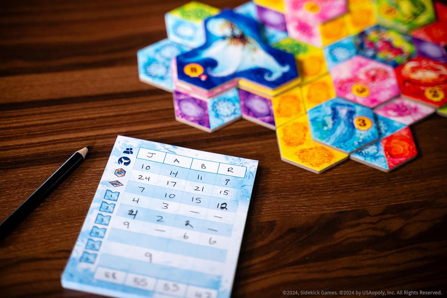 USAopoly Aqua Board Game with Art by Vincent Dutrait 6