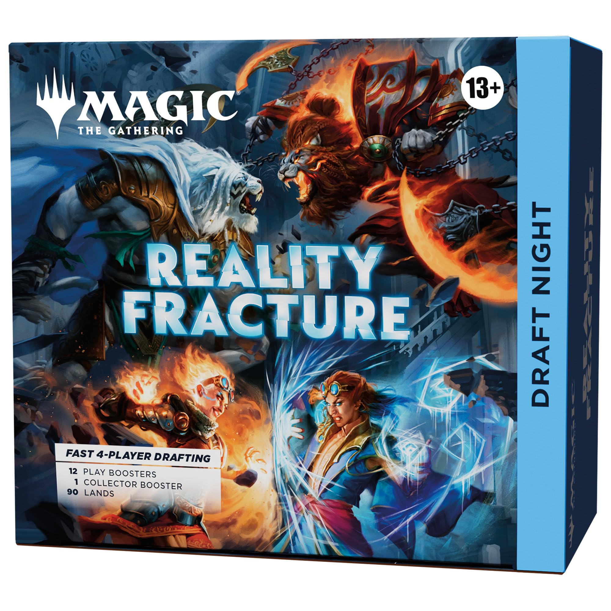Magic: The Gathering Reality Fracture Draft Night - 4 Player Draft Kit | 12 Play Boosters, 1 Collector Booster