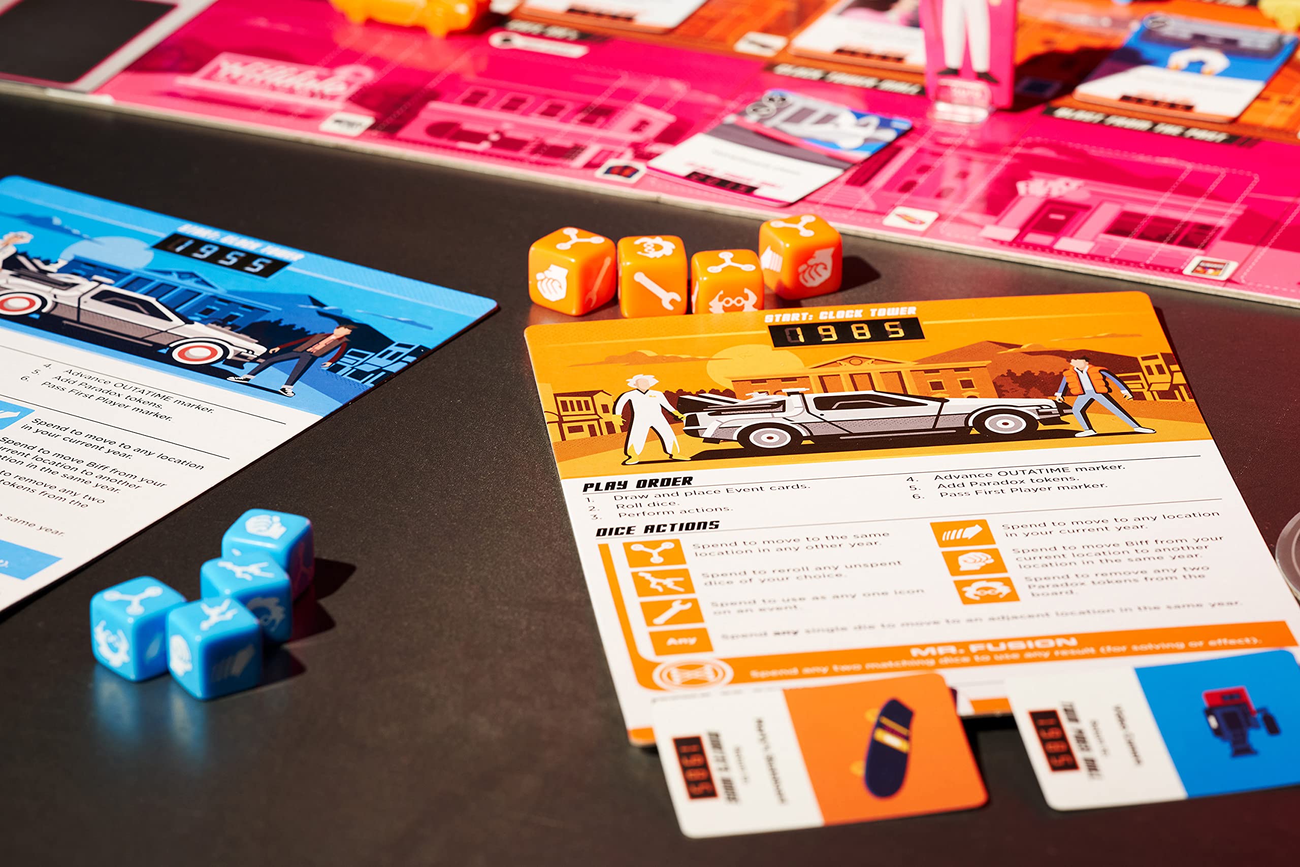 Ravensburger Back to the Future Dice Through Time Strategy Board Game 11