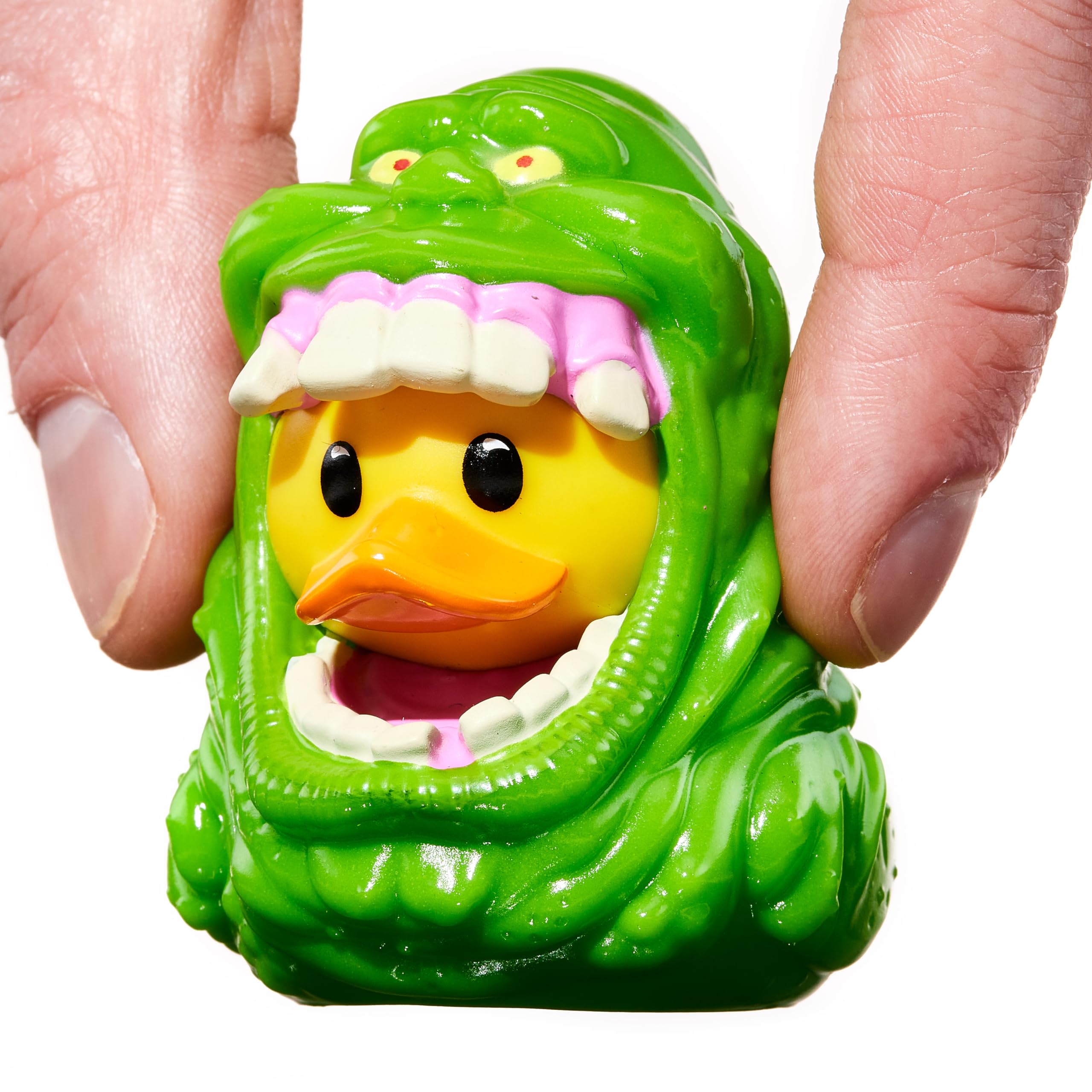 TUBBZ Ghostbusters Ray Stantz Cosplaying Duck Figure - Mini Slimer Edition | Vinyl 1