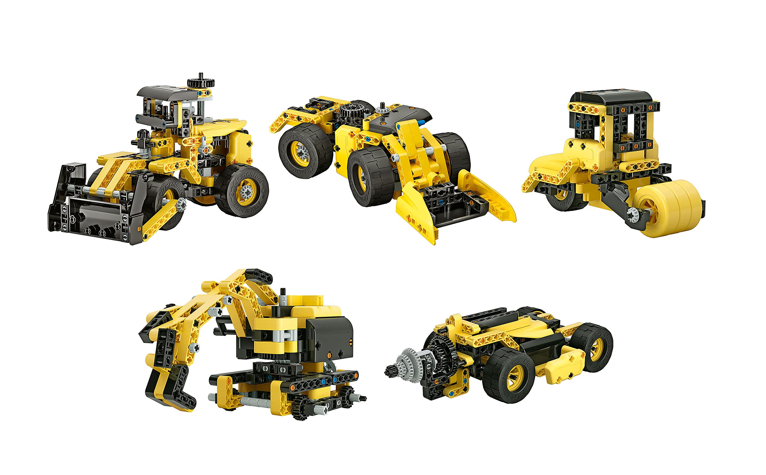 Clementoni Mechanics Laboratory Bulldozer Building Set for Kids 8 Years and Older 6