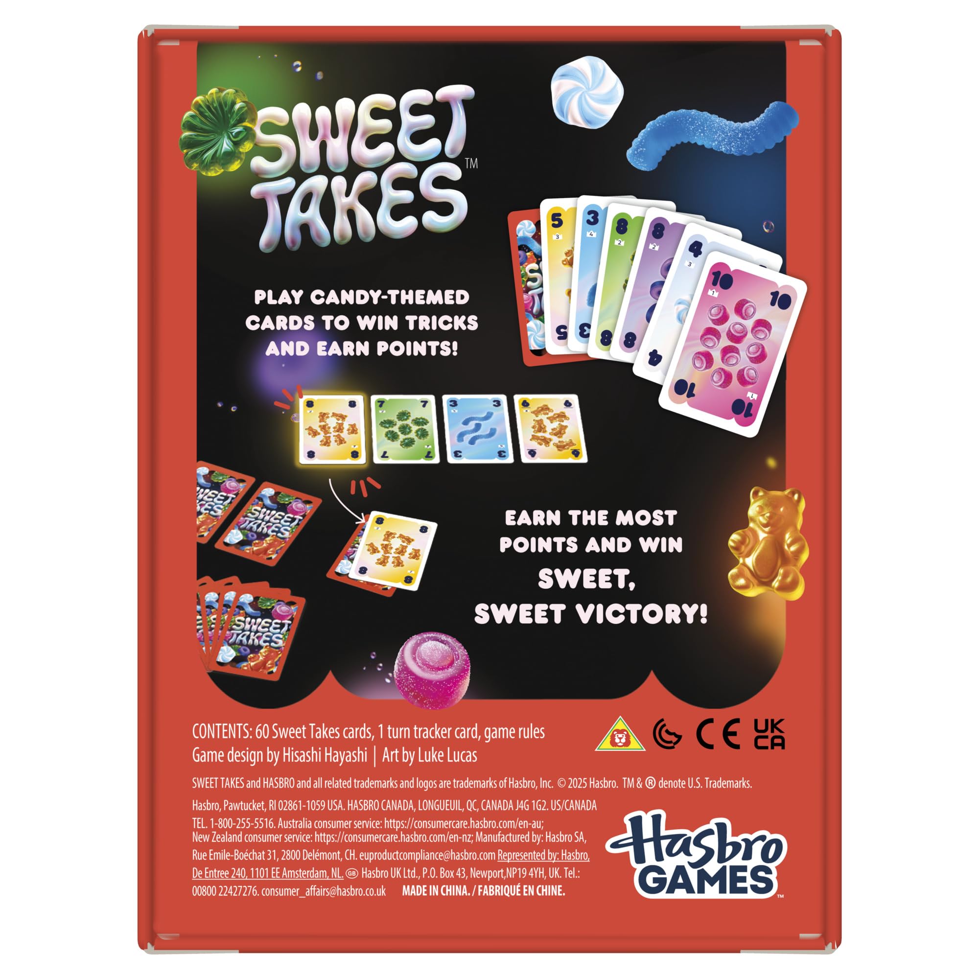 Hasbro Gaming Sweet Takes Card Game - English Version 11