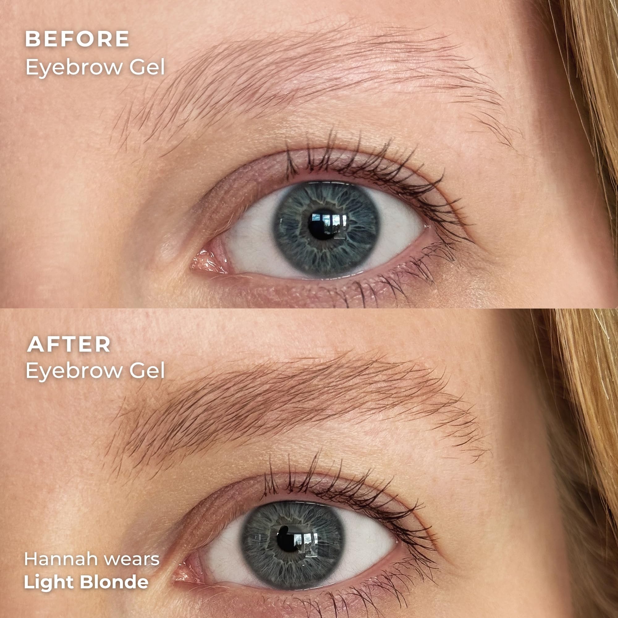 WUNDERBROW Eyebrow Gel - Light Blonde | Waterproof, Long Lasting, Smudge Proof | 3 g