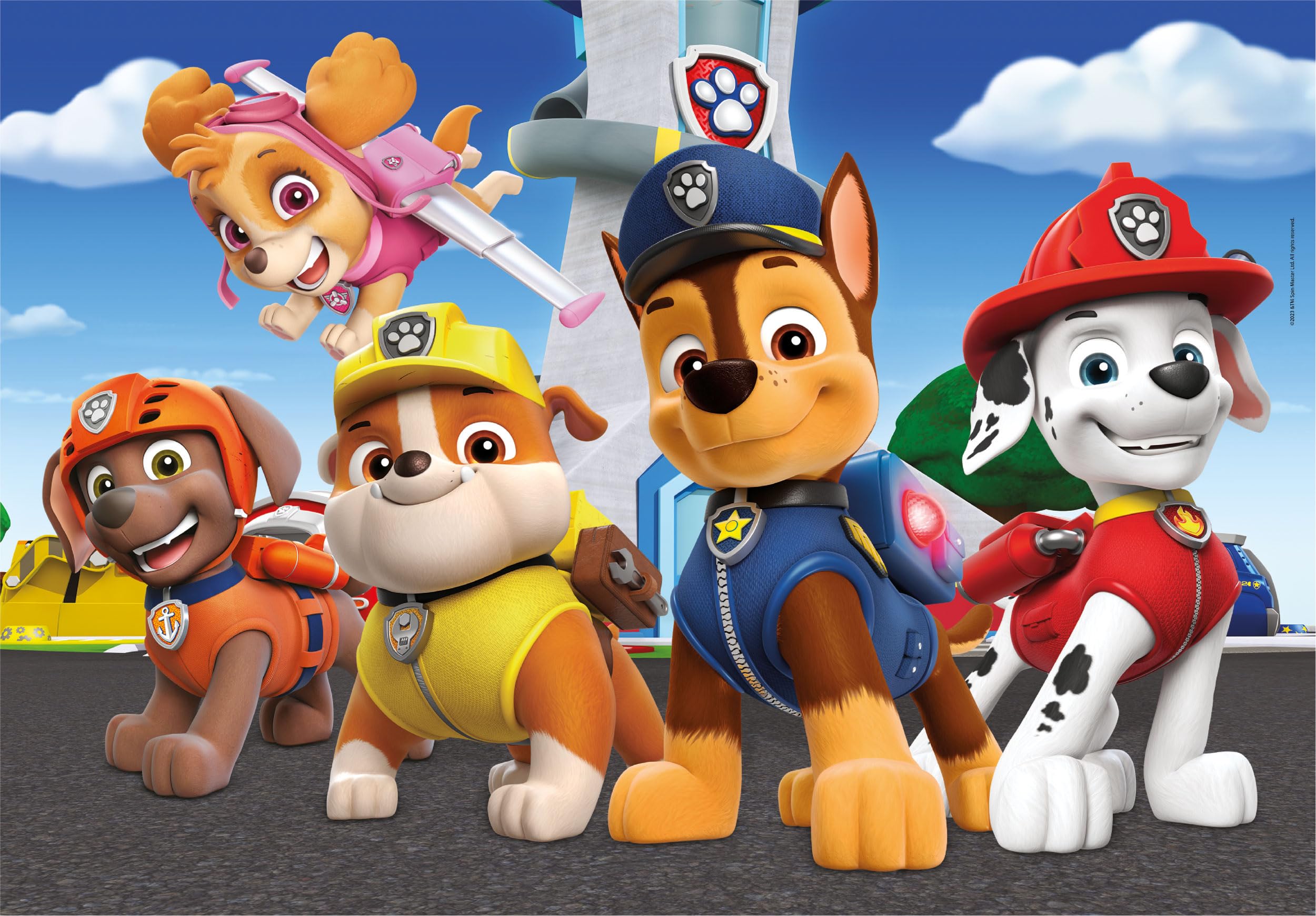 Clementoni PAW Patrol 2 x 60-Piece Jigsaw Puzzles for Kids - Educational Puzzle Set 8