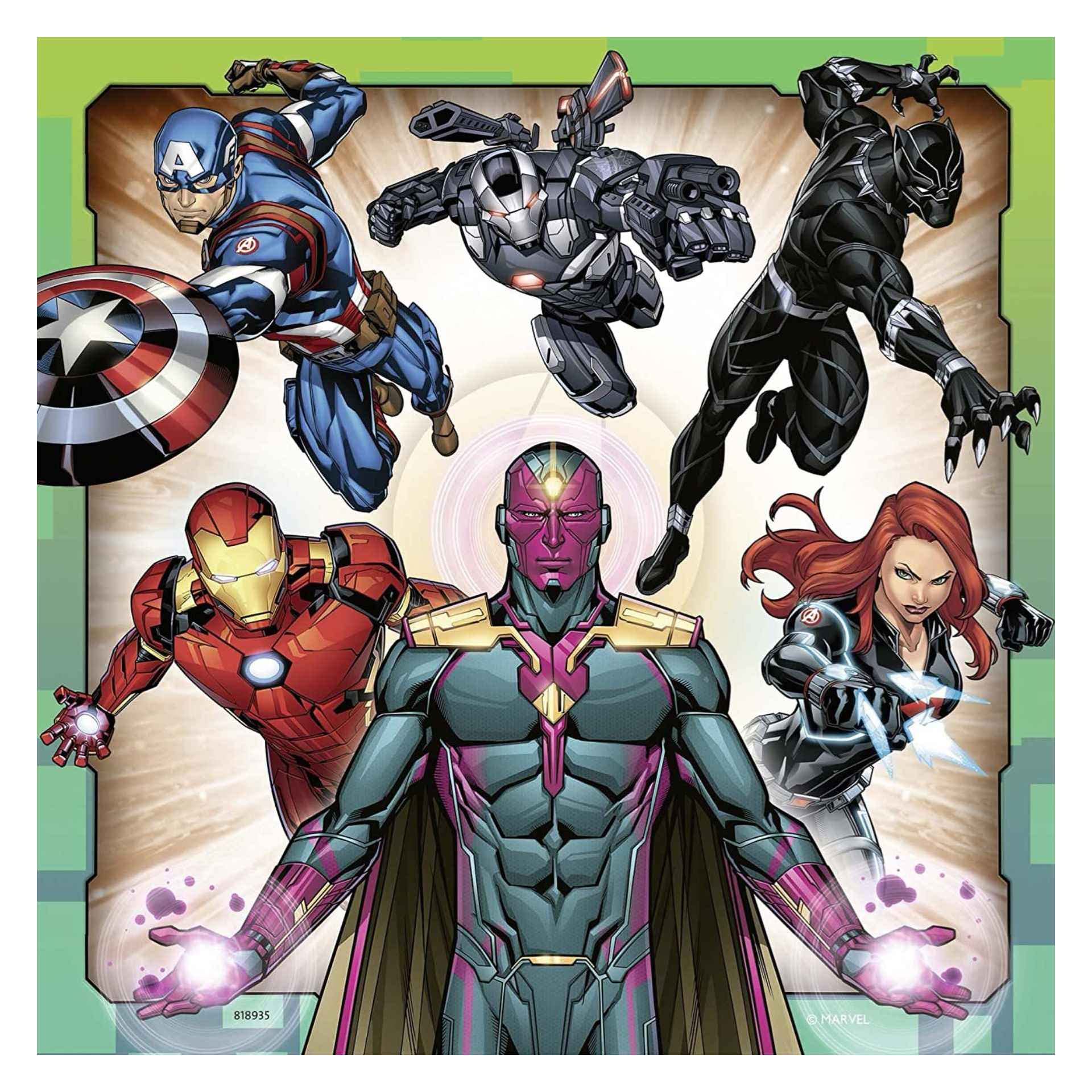 Ravensburger Marvel Avengers Assemble 3 x 49 Piece Jigsaw Puzzles for Kids Age 5 Years Up 7