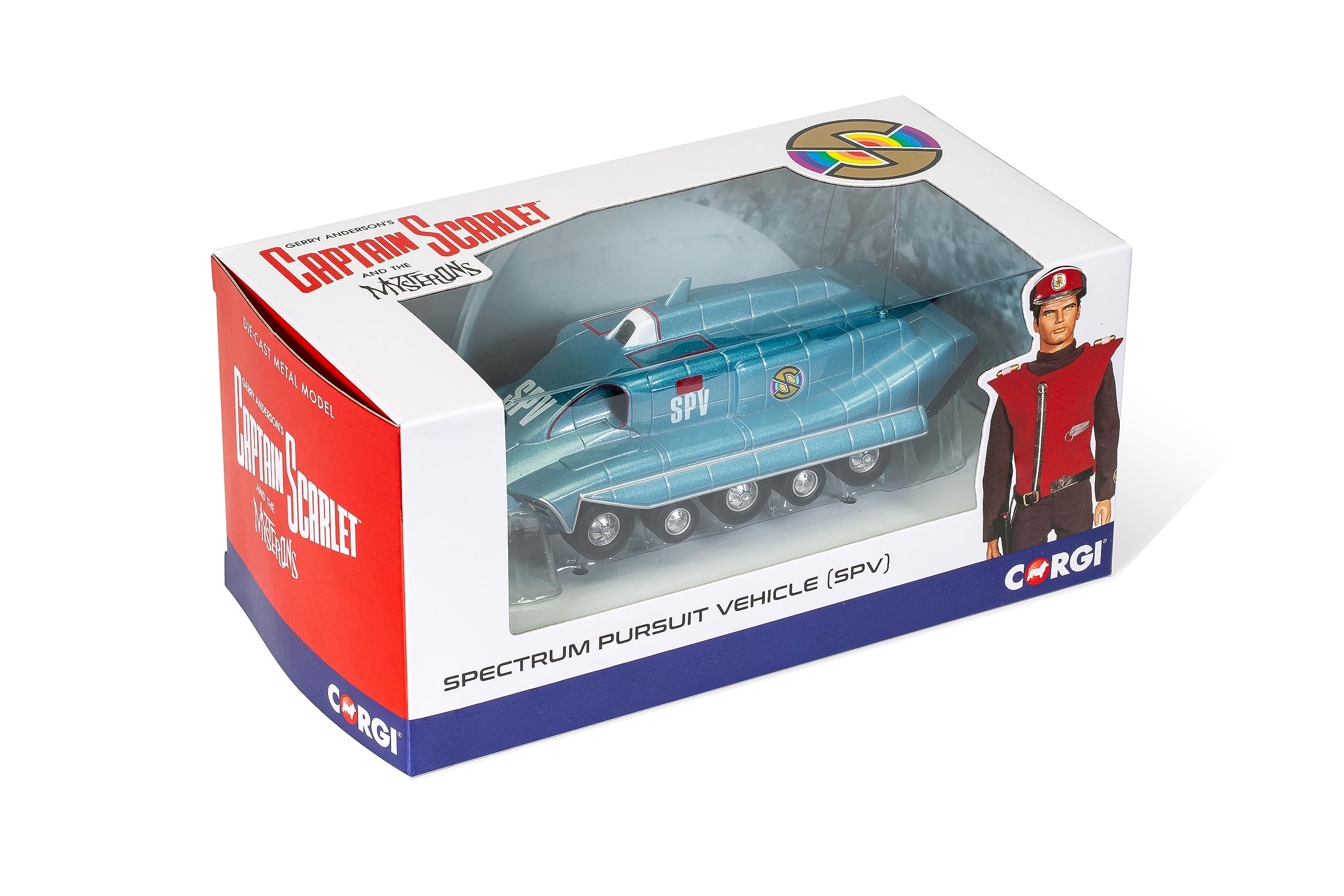 Corgi Spectrum Pursuit Vehicle (SPV) - Captain Scarlet Model CC96308