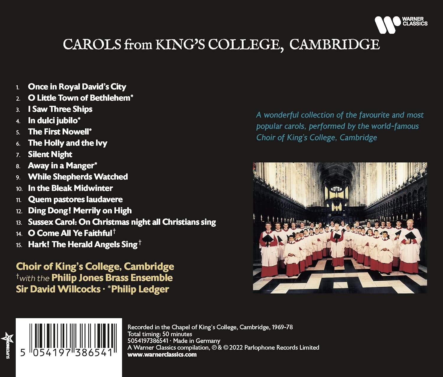 Choir of King's College, Cambridge - Carols from King's College, Cambridge [Audio CD] 2