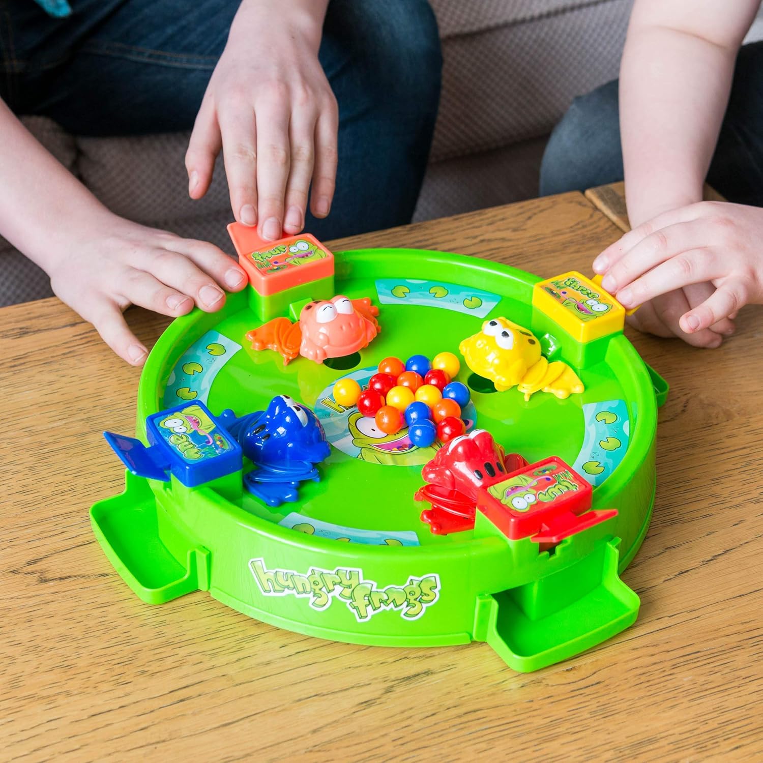 Toyrific Hungry Frogs Board Game for Kids, 4-Player Family Game 2