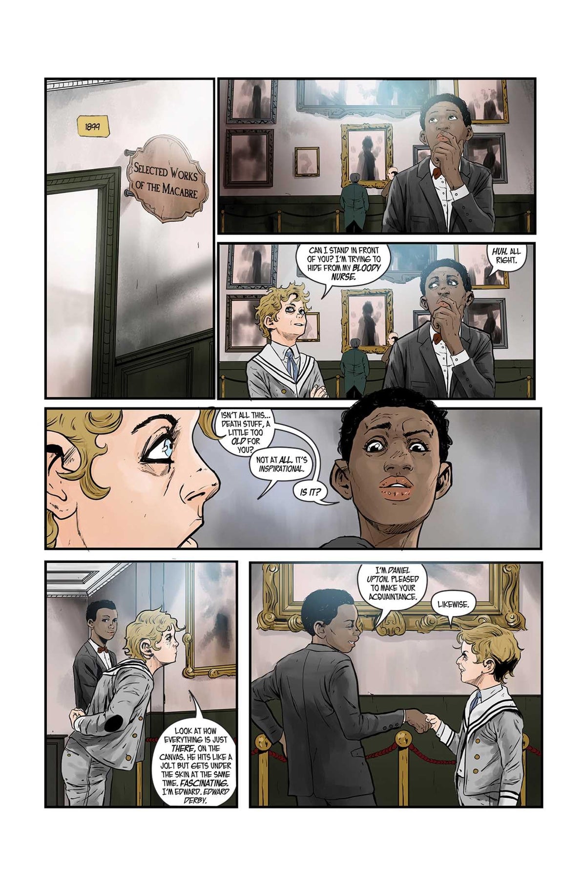 The Thing on the Doorstep: A Crime & Mystery Graphic Novel by Simon Birks | Paperback | 144 Pages 5