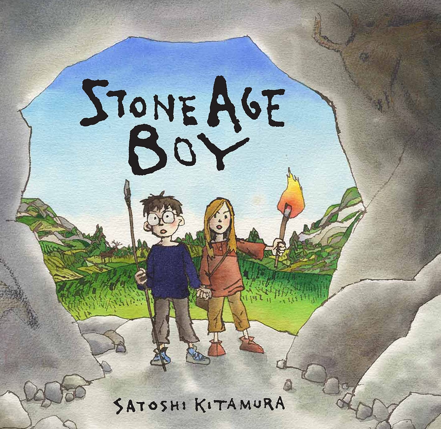 WALKER BOOKS Stone Age Boy by Satoshi Kitamura | Children's Archaeology Paperback 1