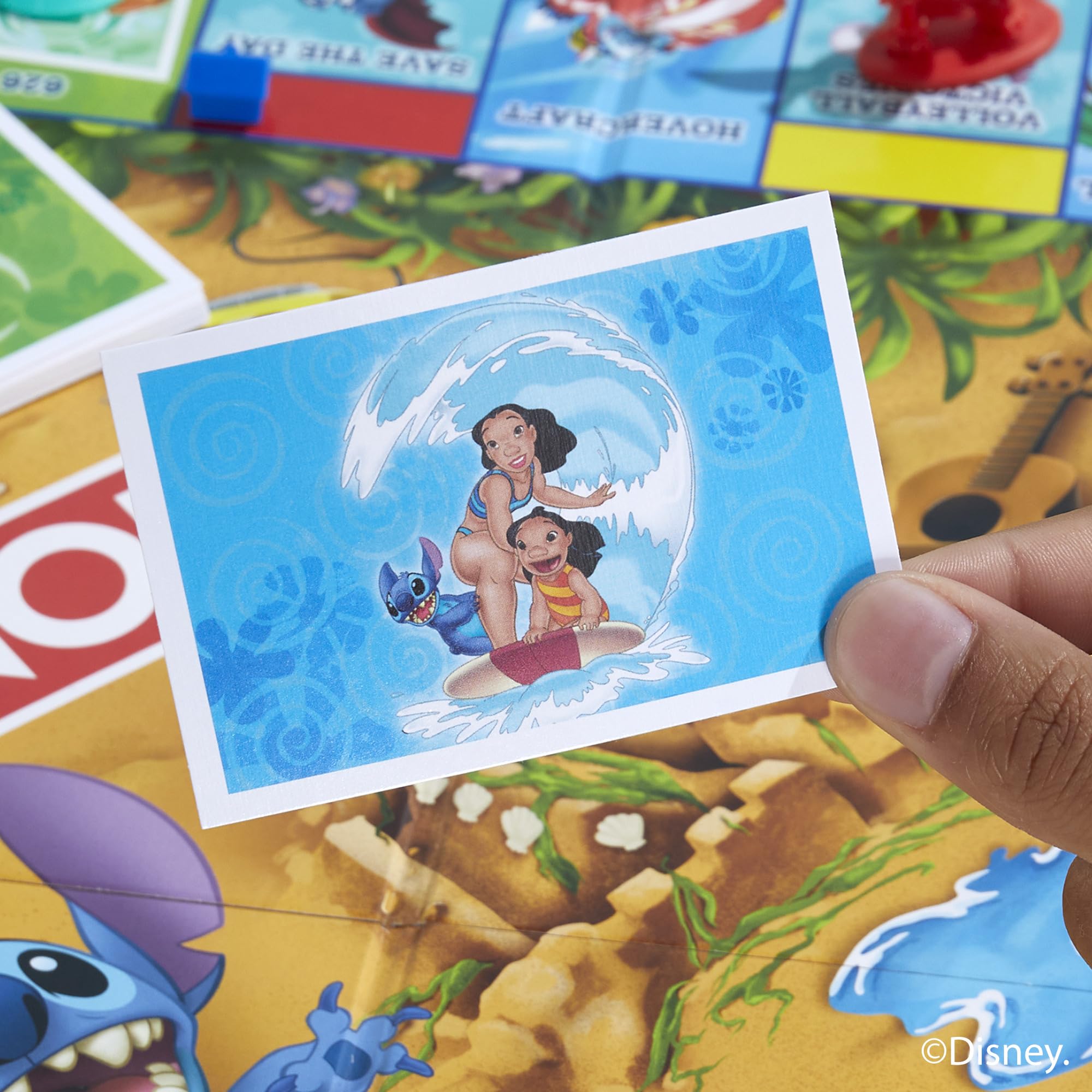 Monopoly Disney Stitch Edition Board Game - English Version 6