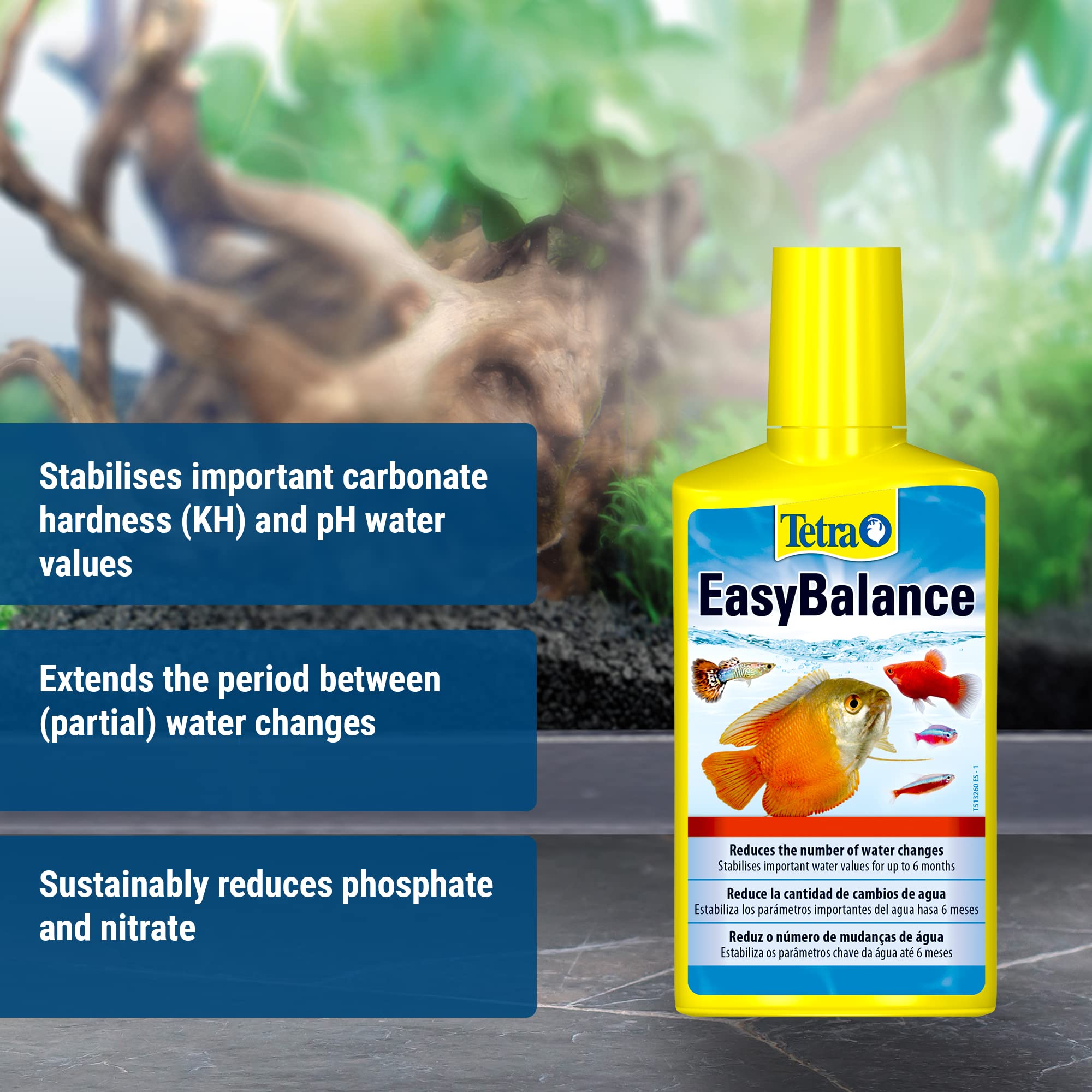 Tetra EasyBalance Water Treatment Liquid for Long-Term Aquarium Health | 500ml
