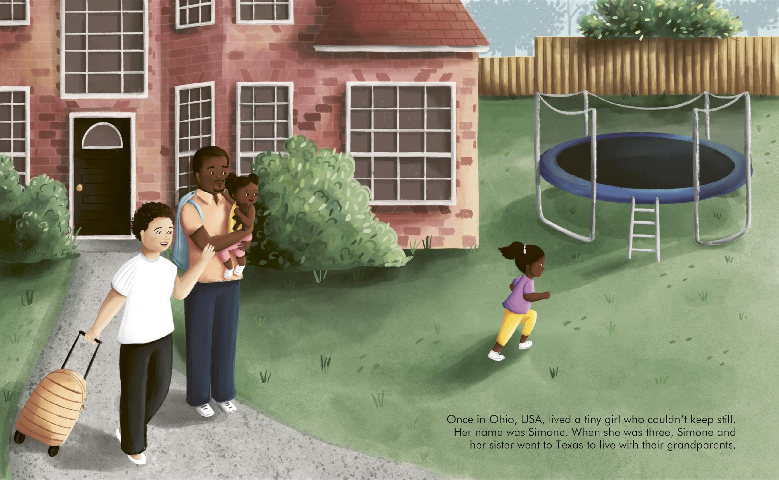 Frances Lincoln Simone Biles (Little People, BIG DREAMS) Hardcover Picture Book | Ages 4-9