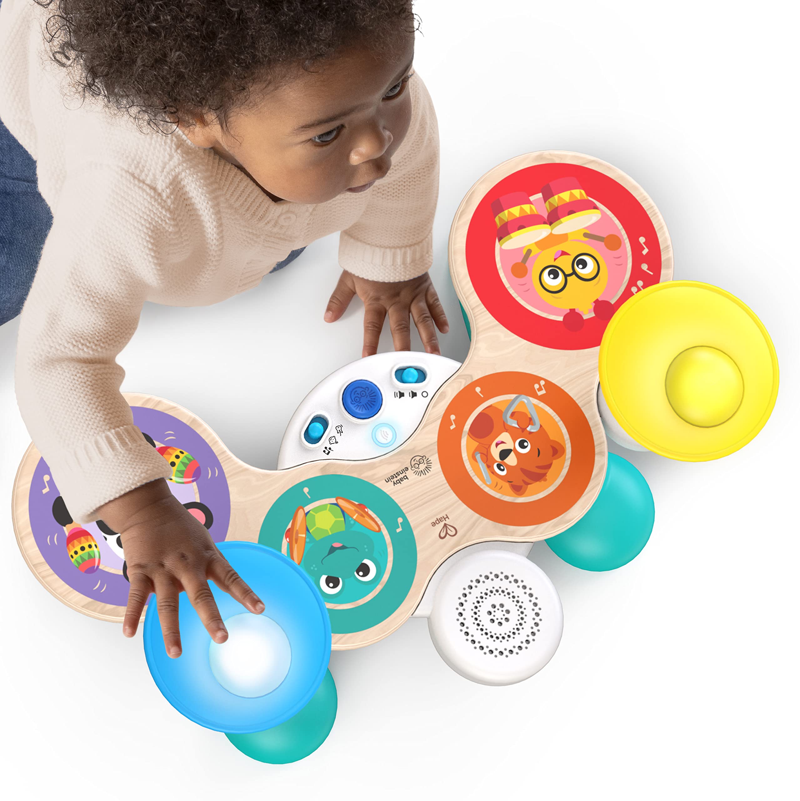 Baby Einstein Together in Tune Wooden Musical Guitar - Magic Touch Technology | Ages 12M+ | 4 Modes 8