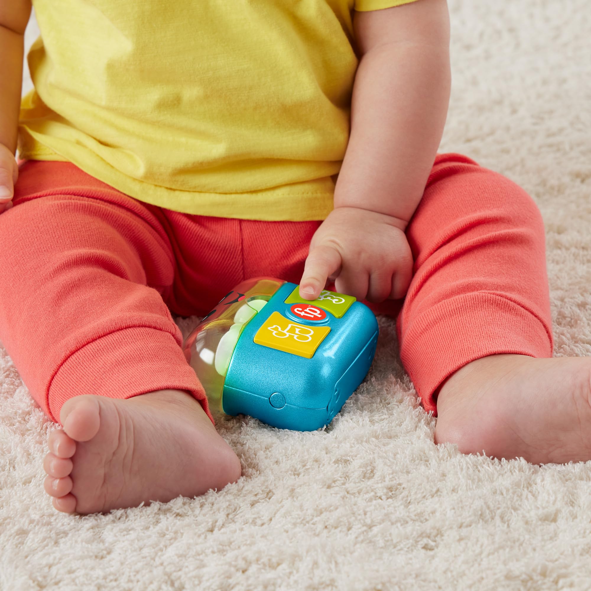 Fisher-Price Laugh & Learn Play Along Ear Buds - Interactive Musical Toy for Babies & Toddlers 9