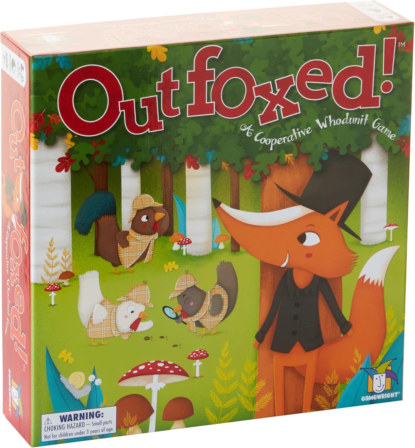 Gamewright Outfoxed! Game Board Game 1