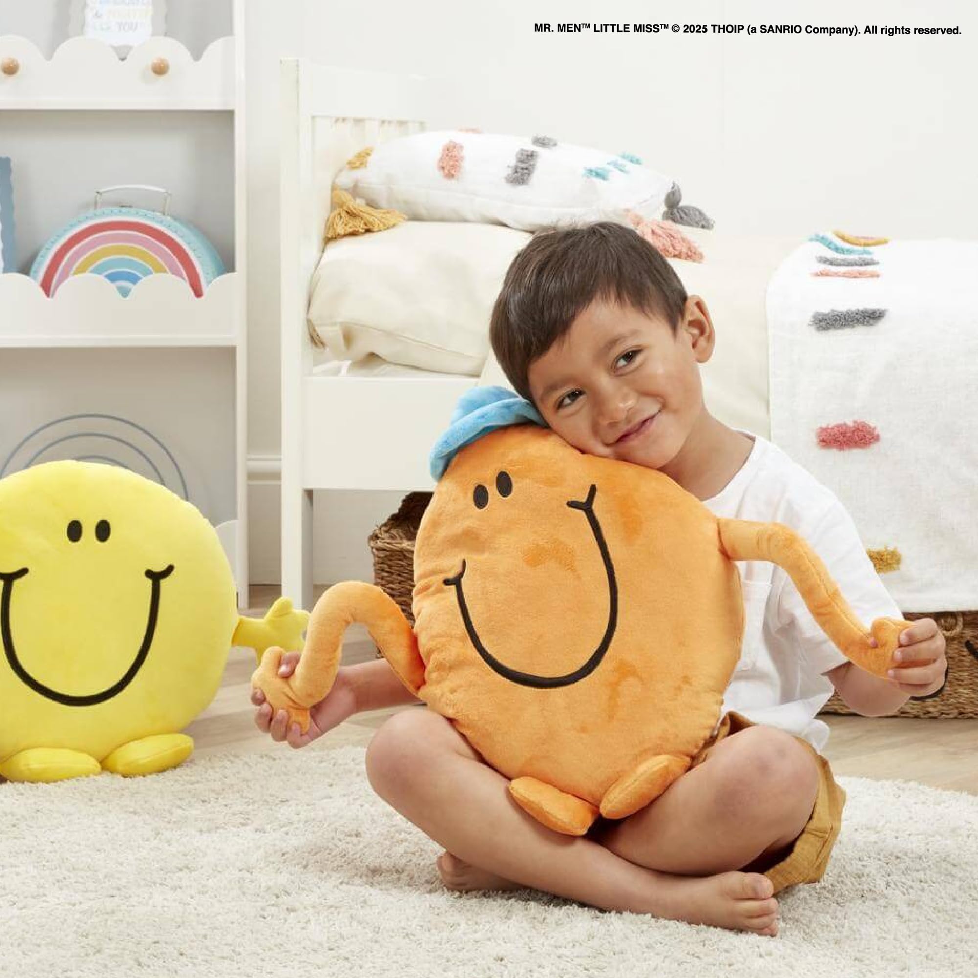 Rainbow Designs Mr Tickle Large Sofa Cushion | Polyester | 450x40x400mm 5