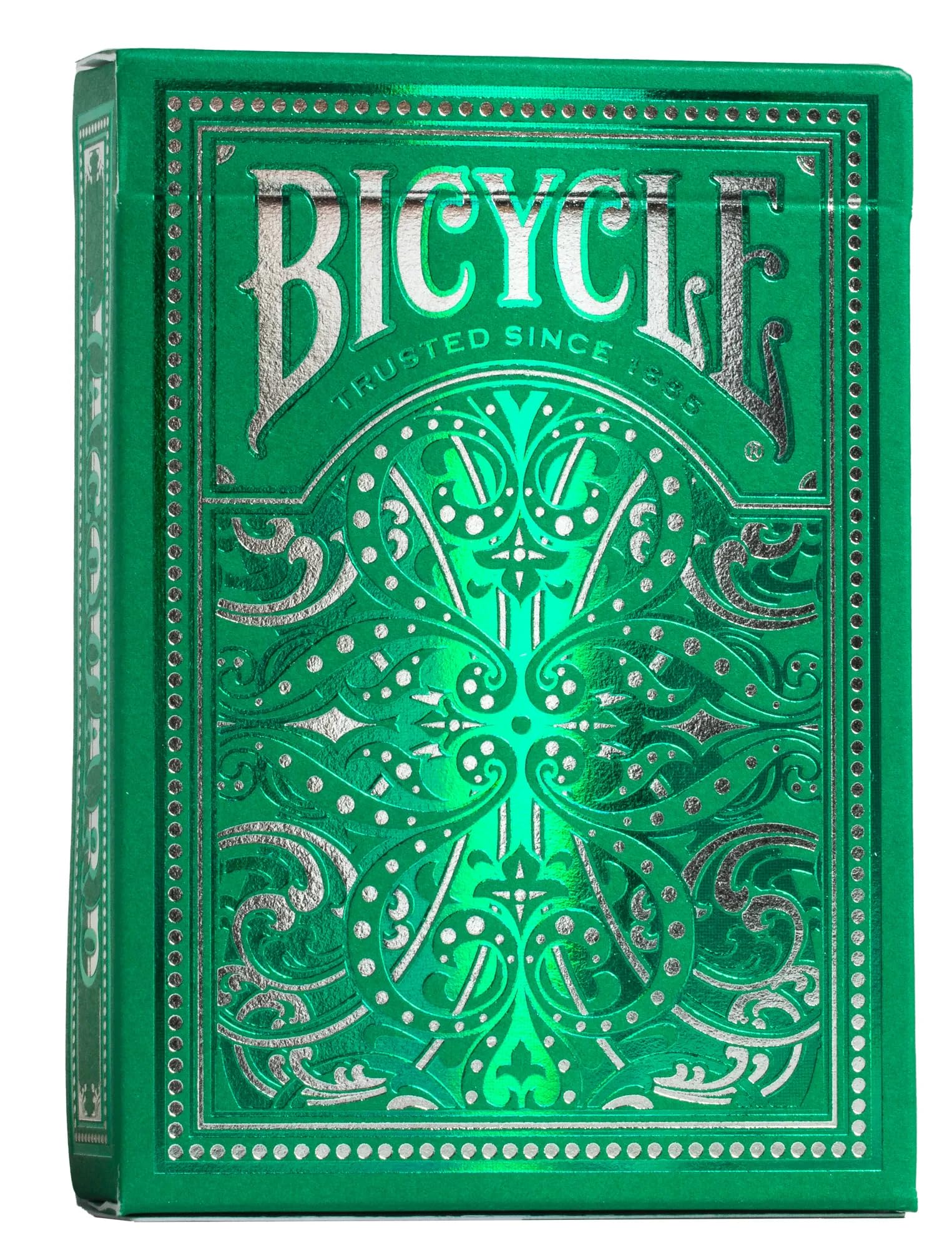 Bicycle Jacquard Playing Cards - Green Deck | Air Cushion Finish | Cardstock