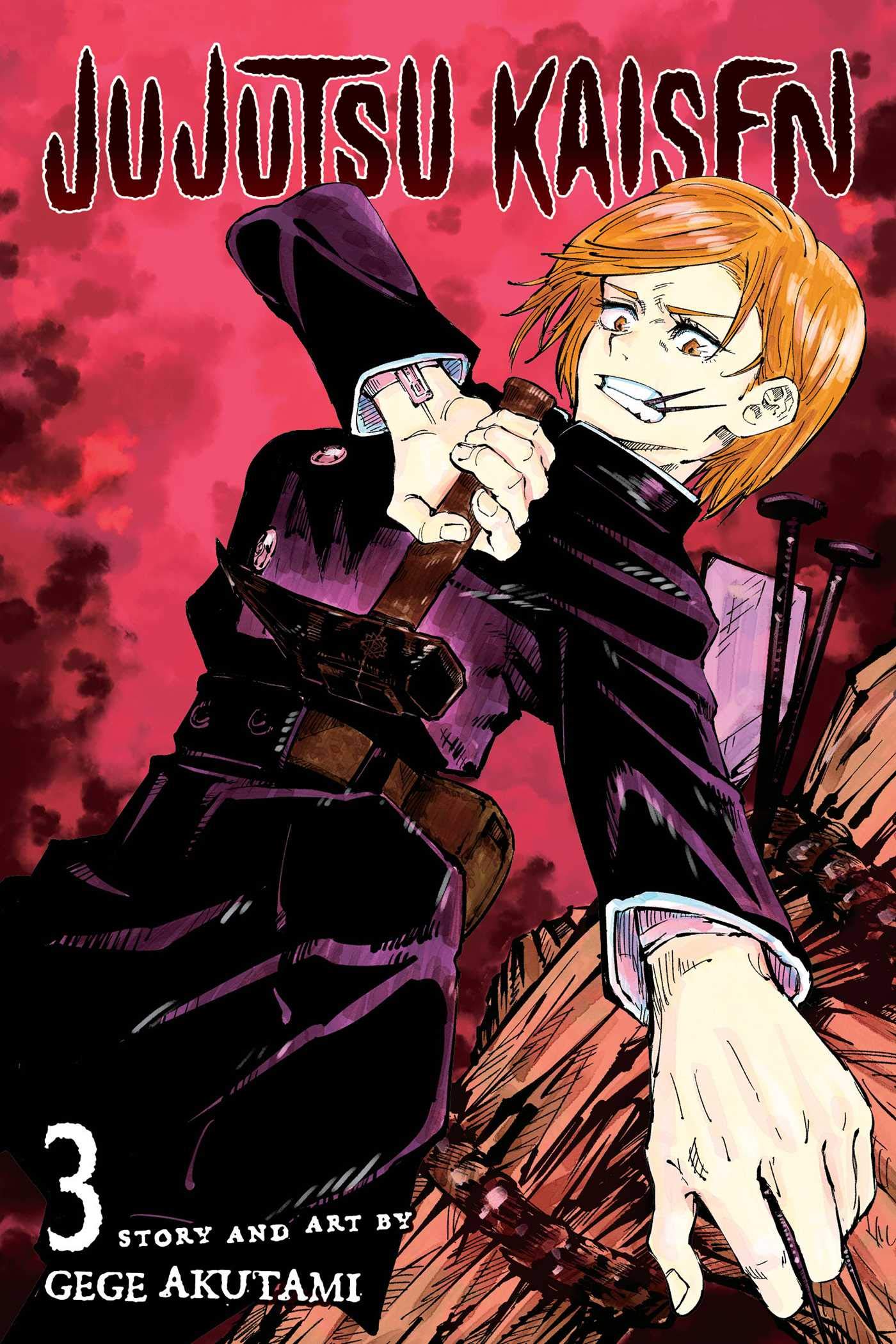 Jujutsu Kaisen Vol 3 by Gege Akutami | Paperback Manga