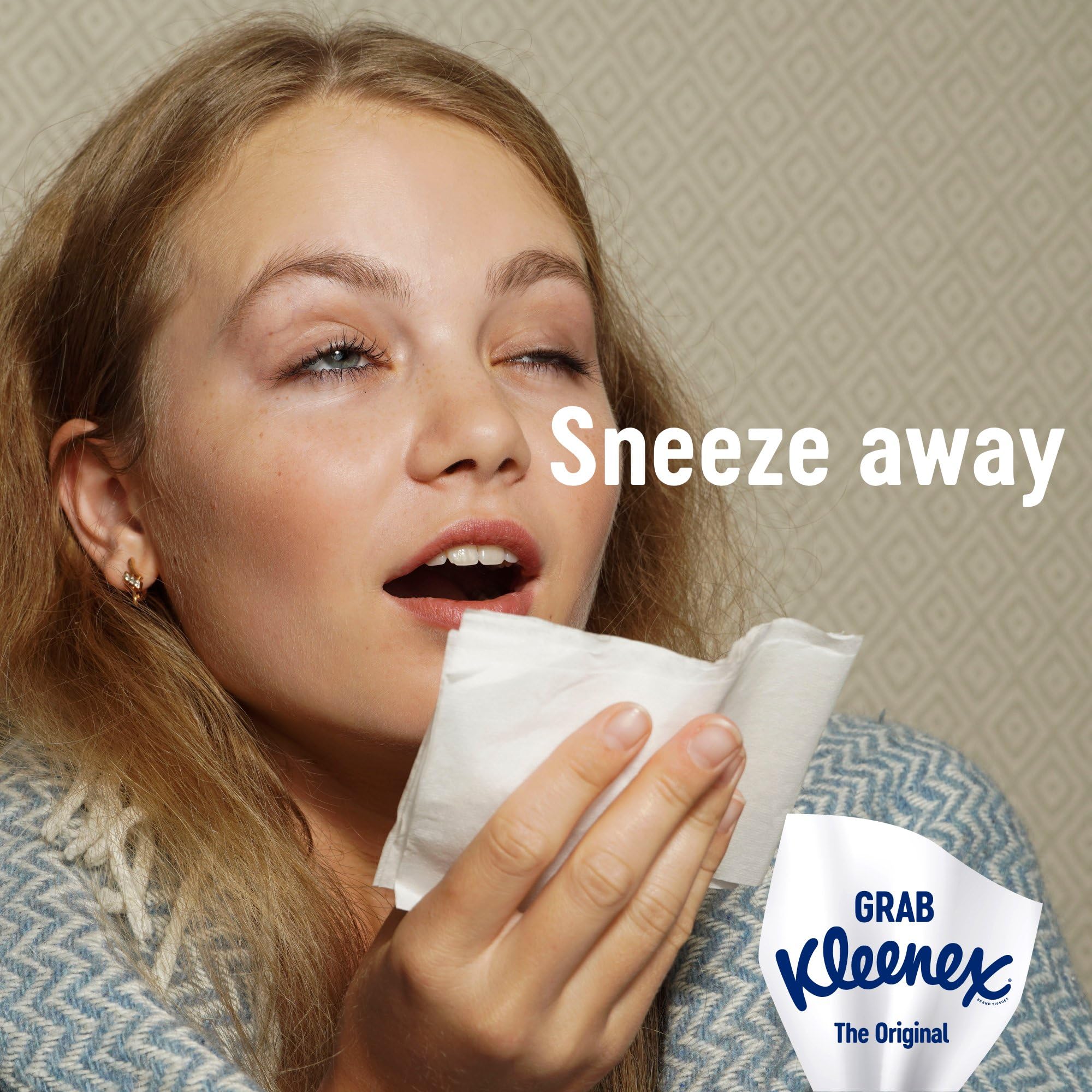 Kleenex Original Tissues - 3 Ply Soft & Strong Unscented Facial Tissues | 112 Sheets 4