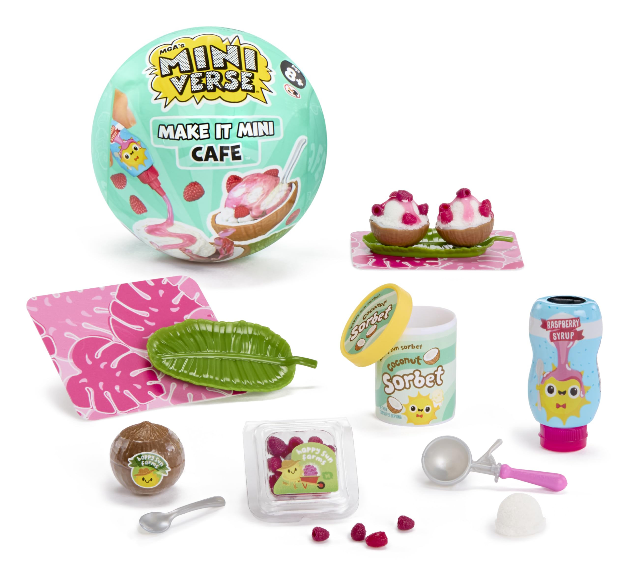 MGA's Miniverse Make It Mini Cafe Series 6 - DIY Resin Mini Collectables | Unisex Children | Ages 8+