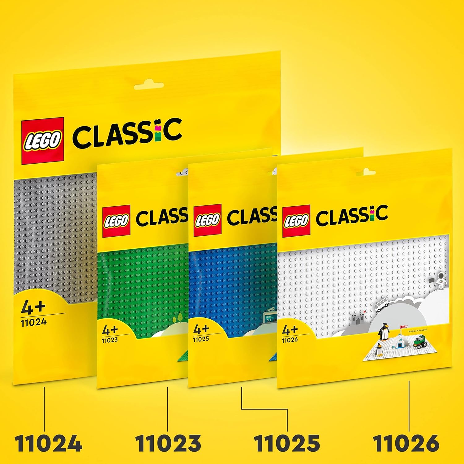 LEGO Classic 32x32 Green Baseplate Building Base 5